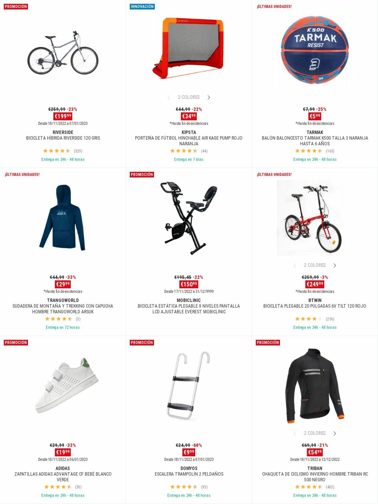 Folleto Decathlon 12.12.2022 - 26.12.2022