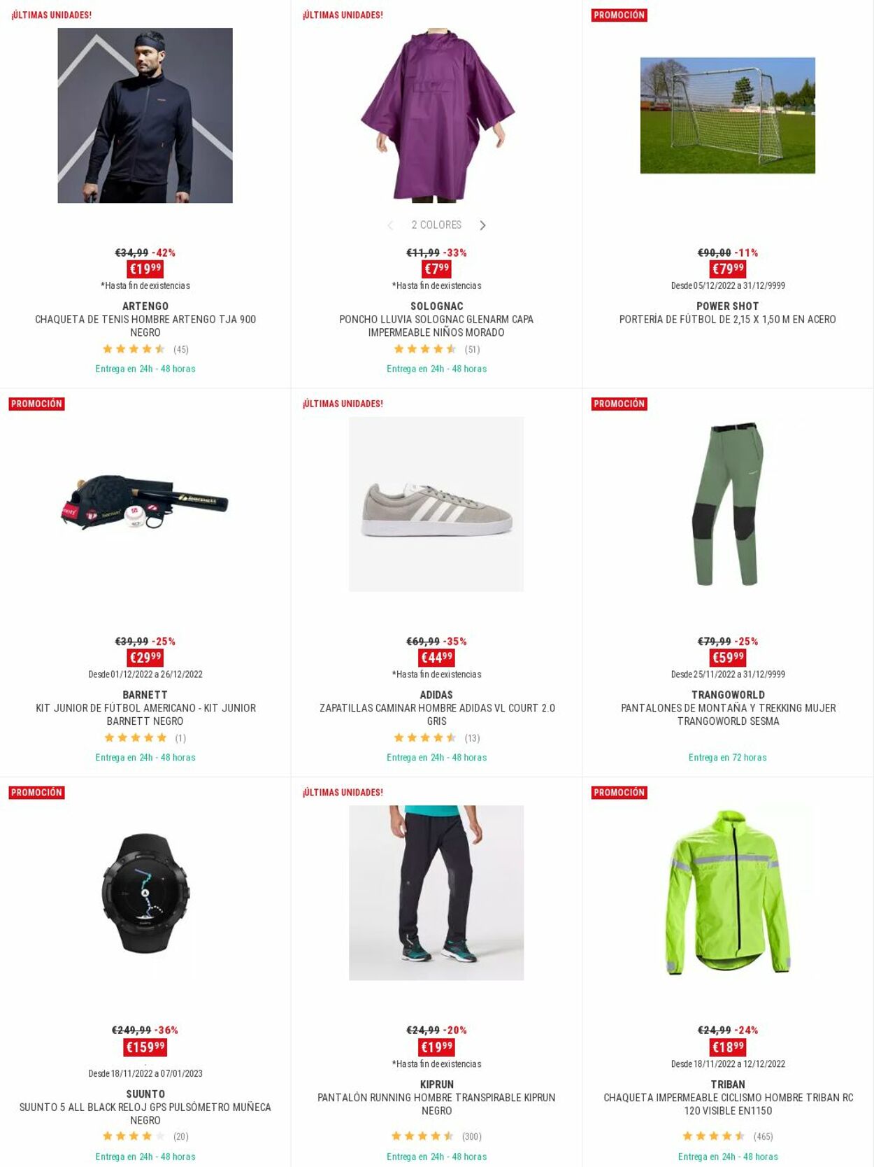 Folleto Decathlon 12.12.2022 - 26.12.2022