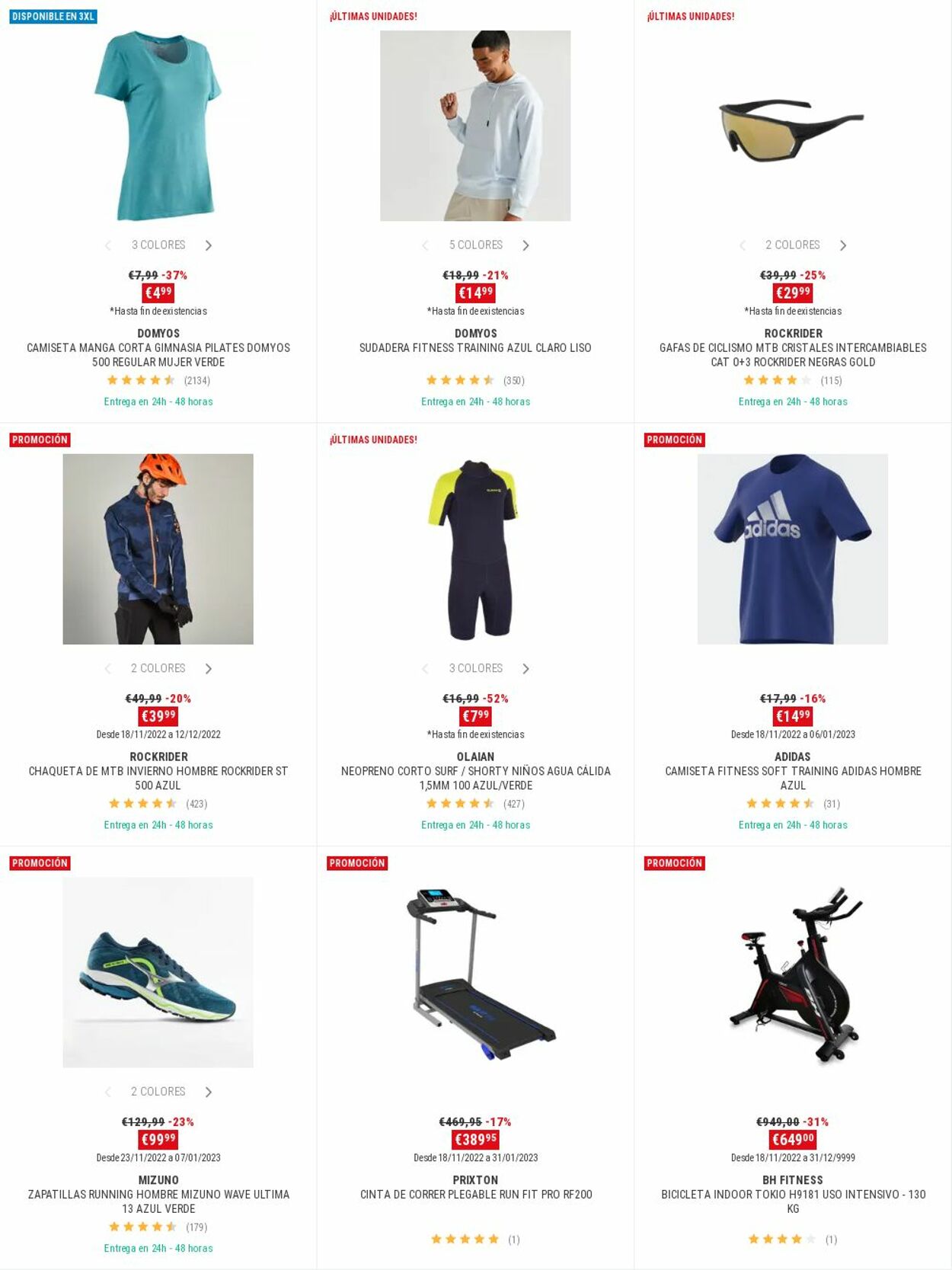 Folleto Decathlon 12.12.2022 - 26.12.2022