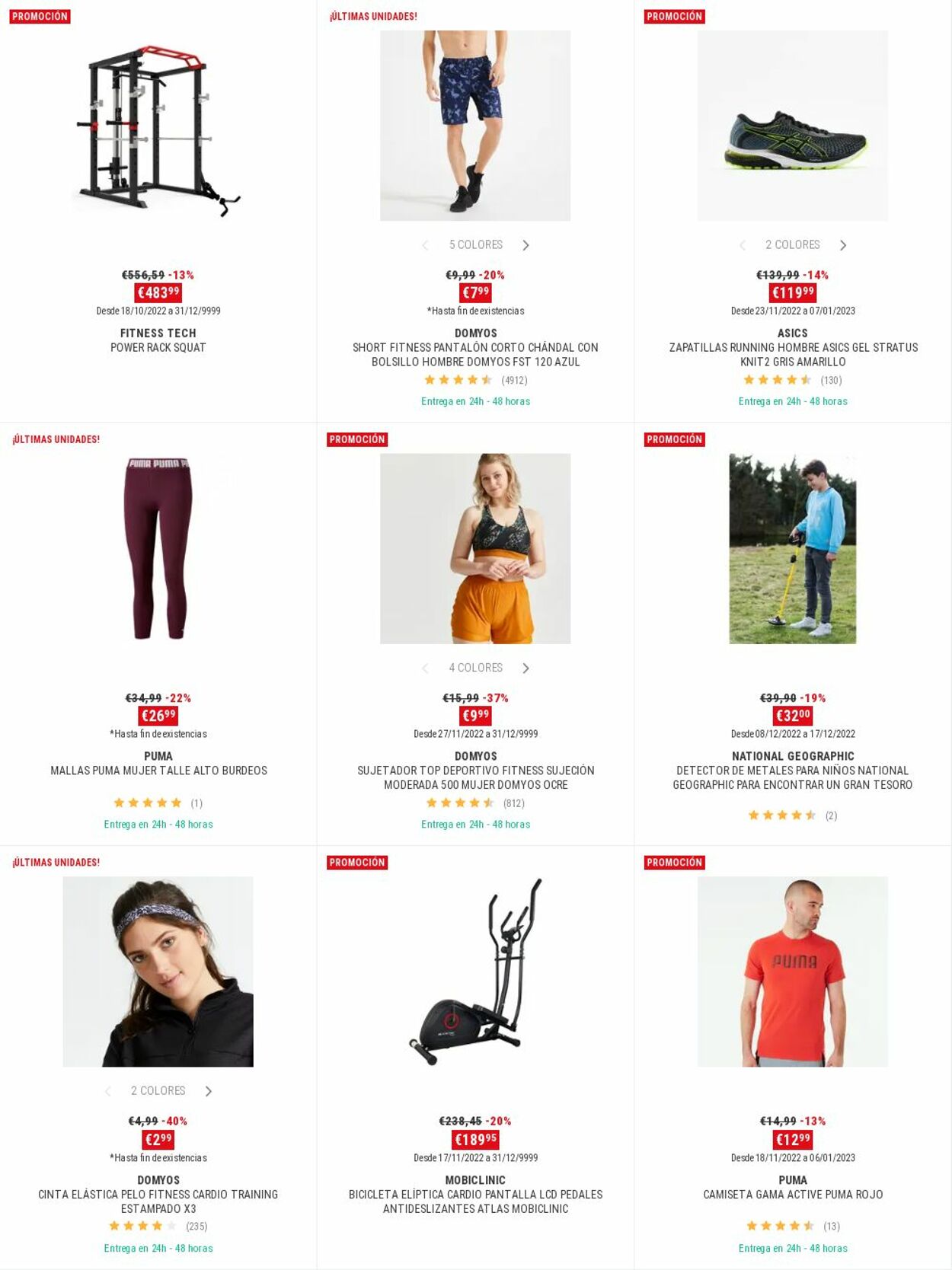 Folleto Decathlon 12.12.2022 - 26.12.2022