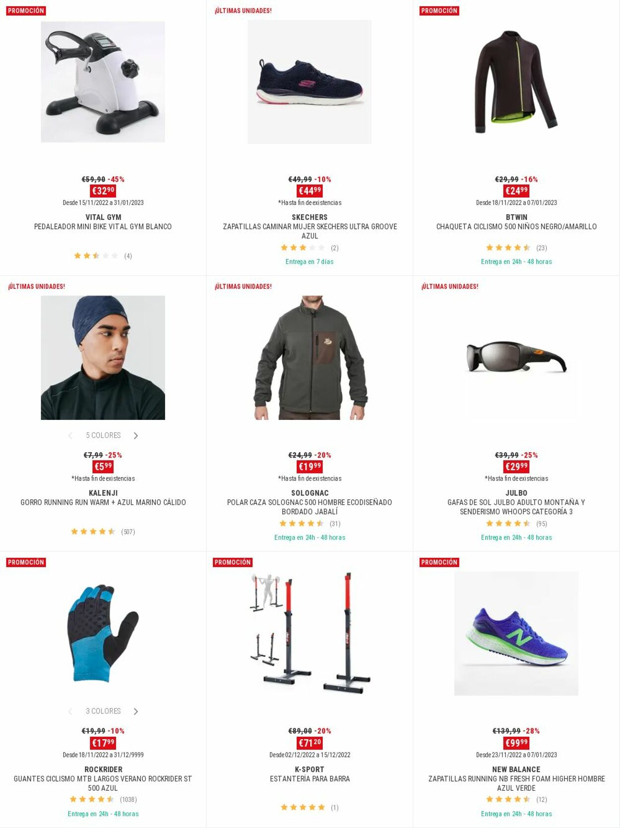 Folleto Decathlon 12.12.2022 - 26.12.2022