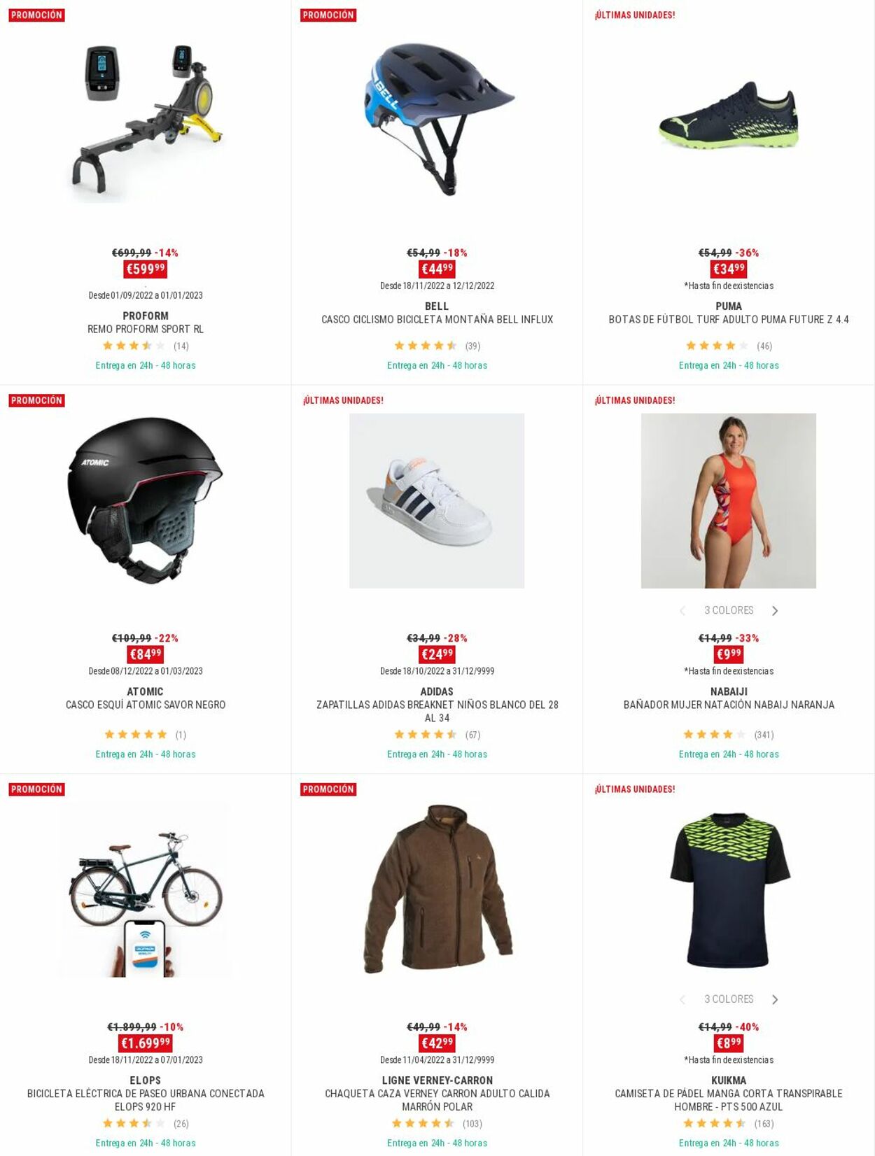 Folleto Decathlon 12.12.2022 - 26.12.2022