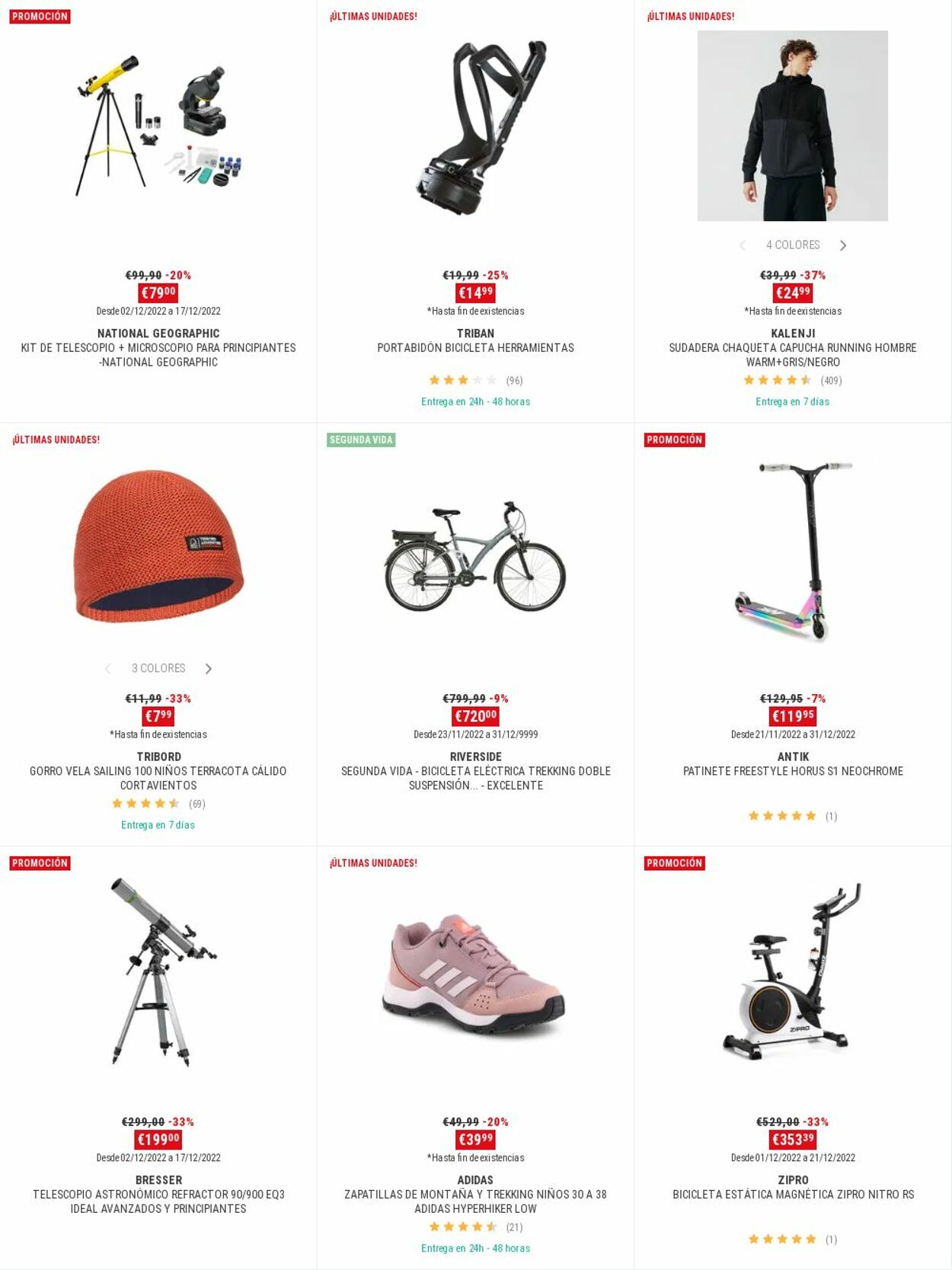 Folleto Decathlon 12.12.2022 - 26.12.2022