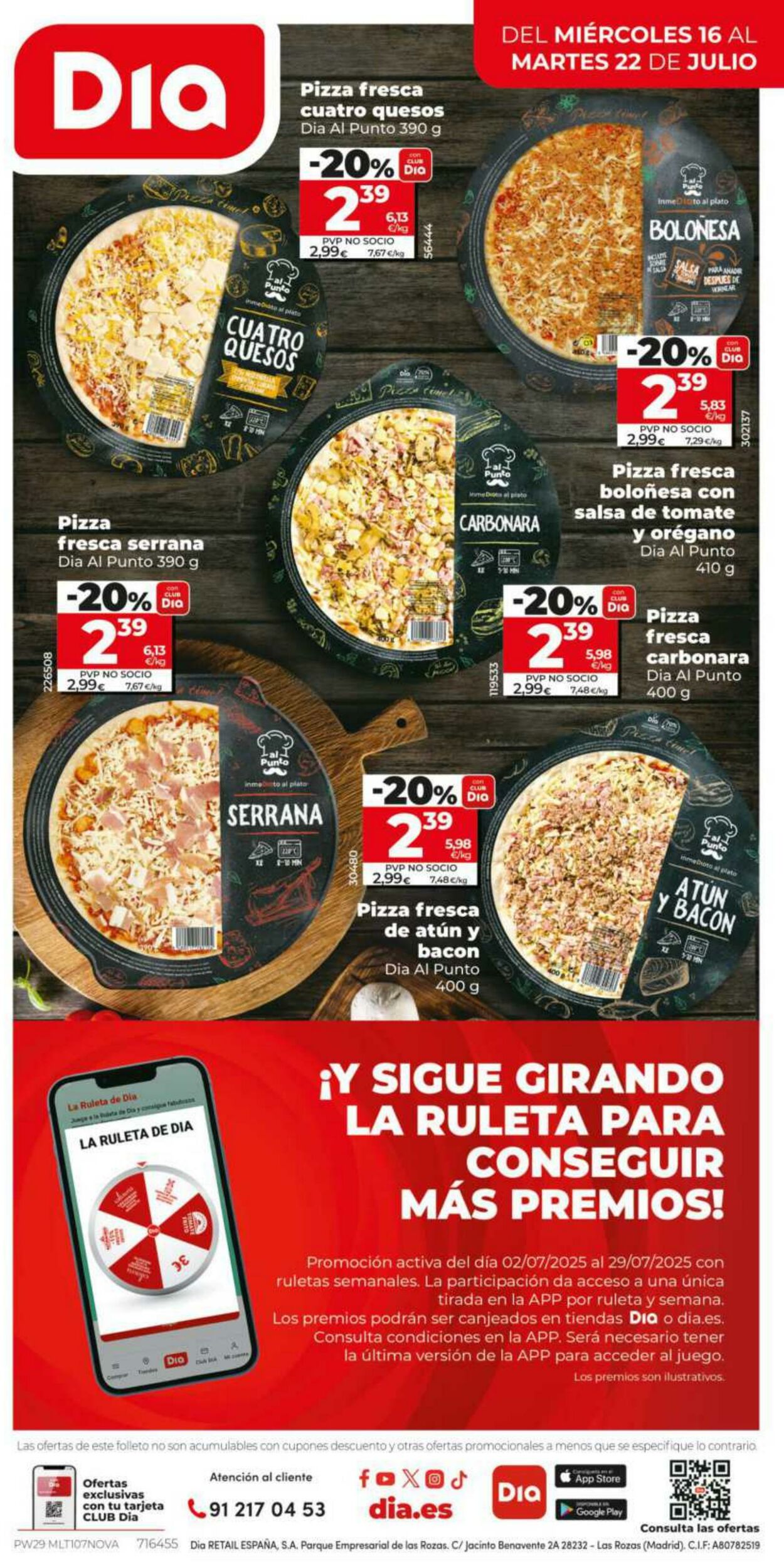 Folleto Dia 16.07.2025 - 22.07.2025