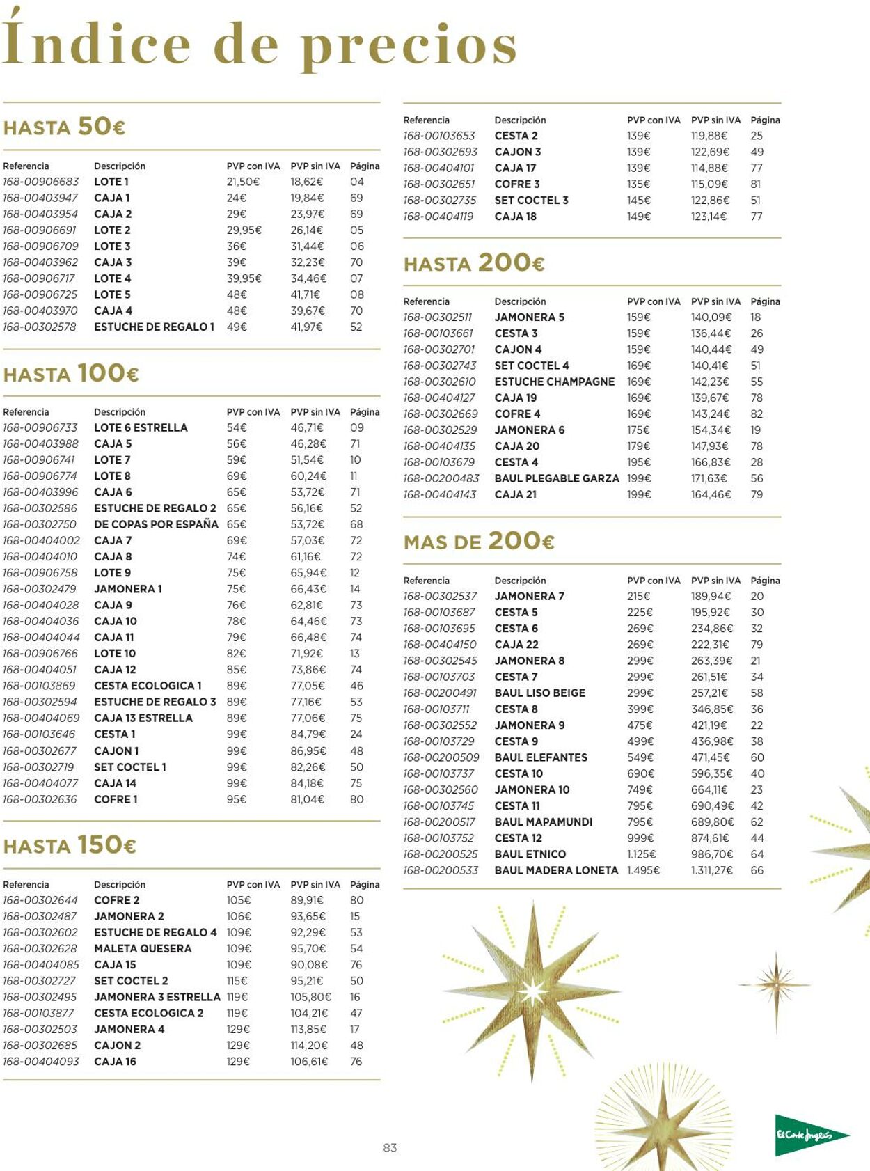 Folleto El Corte Inglés 23.10.2023 - 22.12.2023