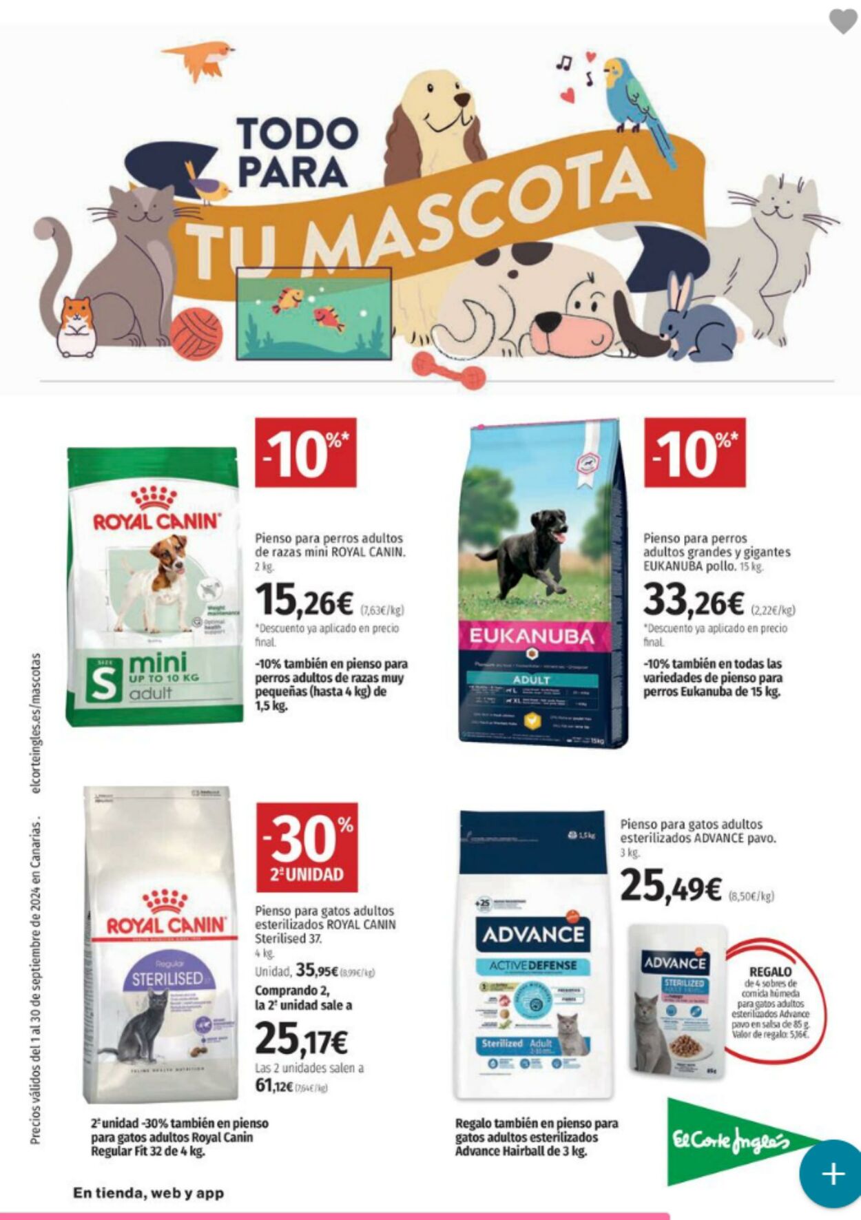 El Corte Inglés Folletos promocionales