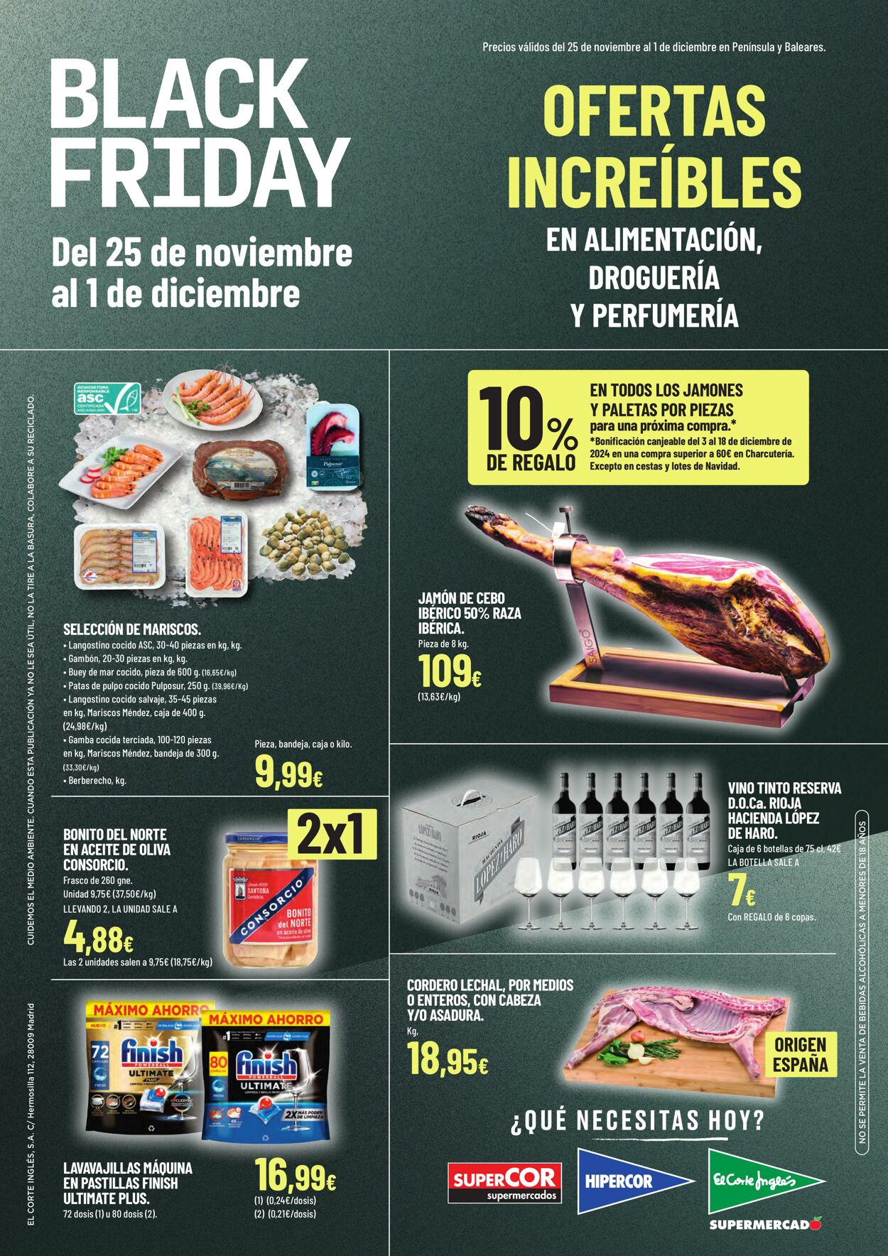 Folleto El Corte Inglés 25.11.2024 - 01.12.2024