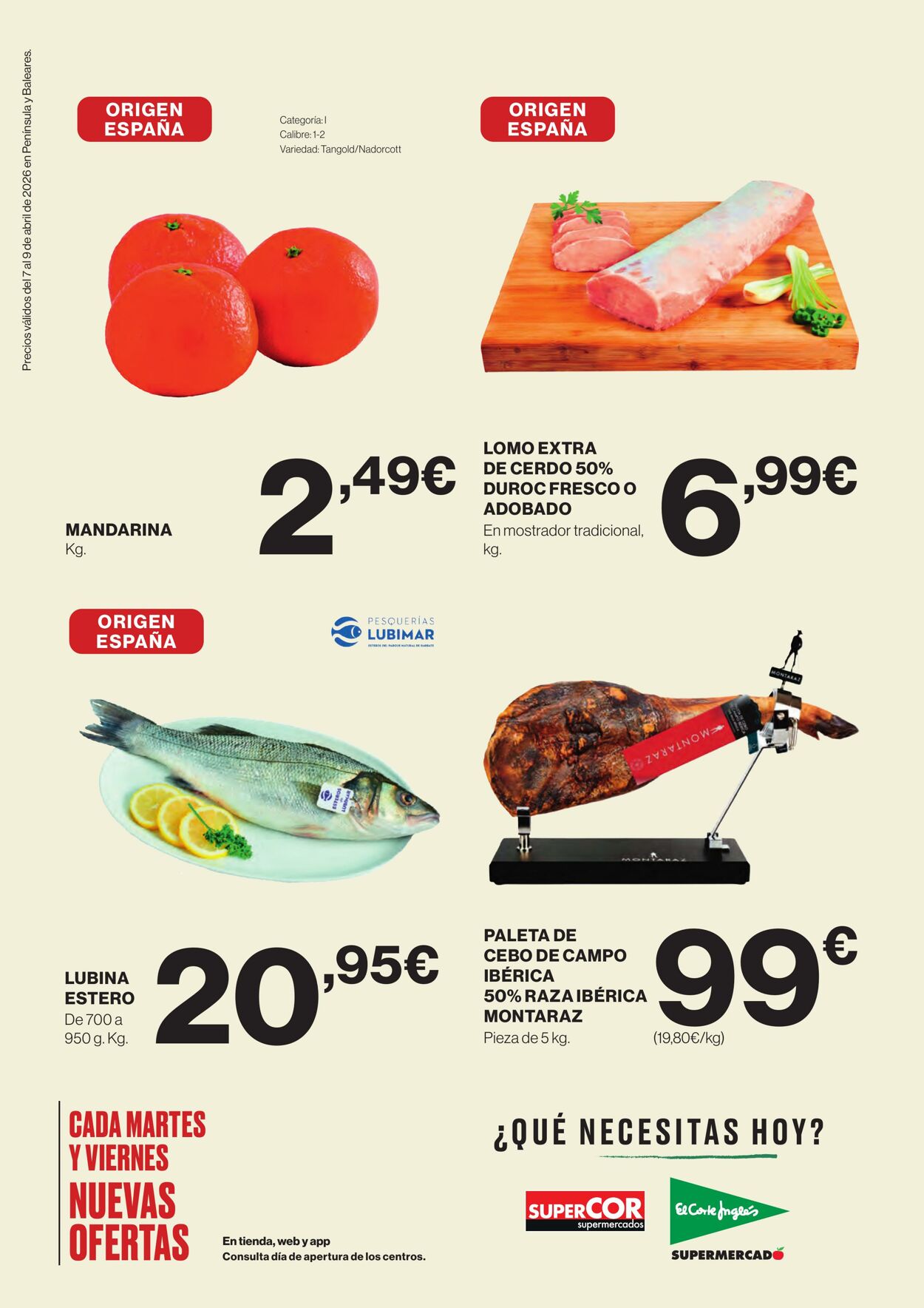 Folleto El Corte Inglés 07.04.2026 - 15.04.2026