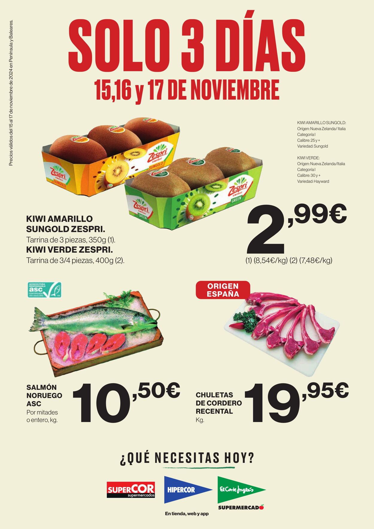 Folleto El Corte Inglés 15.11.2024 - 17.11.2024