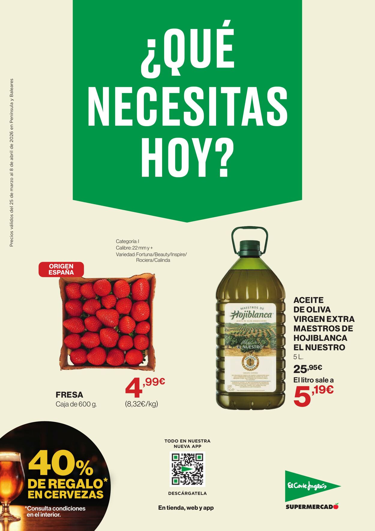 Folleto El Corte Inglés 30.03.2026 - 07.04.2026