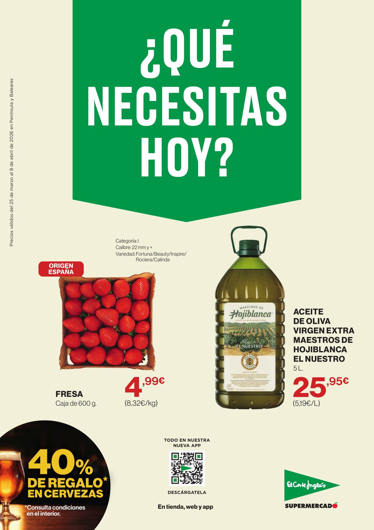 Folleto El Corte Inglés 25.03.2026 - 02.04.2026