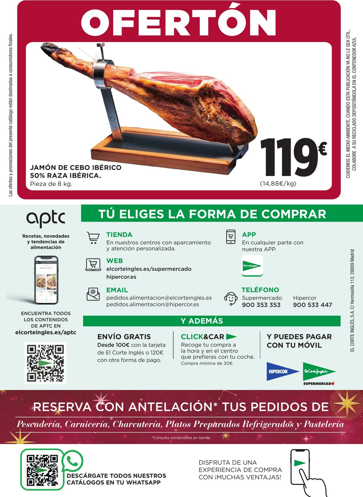 Folleto El Corte Inglés 14.12.2023 - 01.01.2024