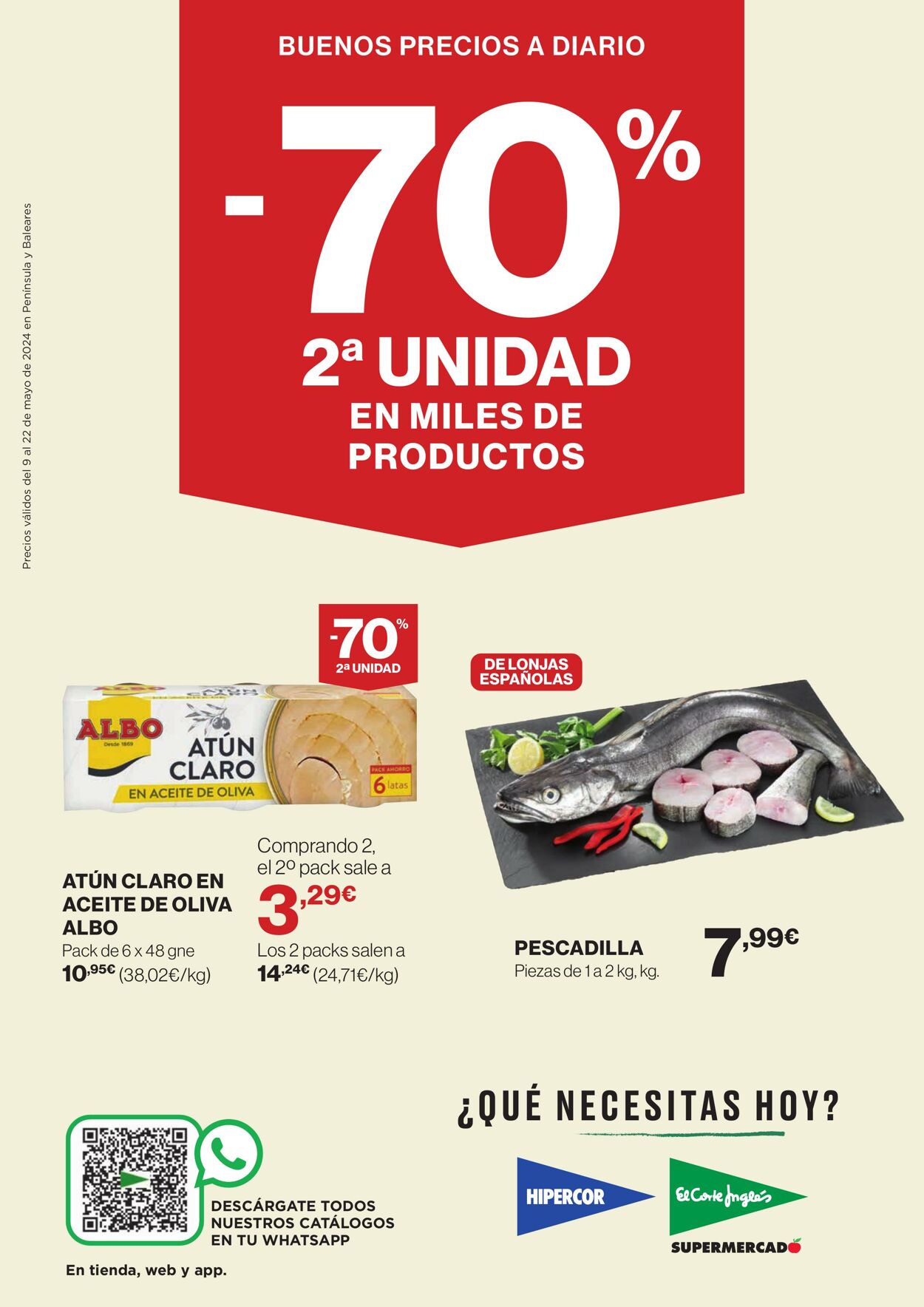 Folleto El Corte Inglés - Supermercado 9 may., 2024 - 22 may., 2024