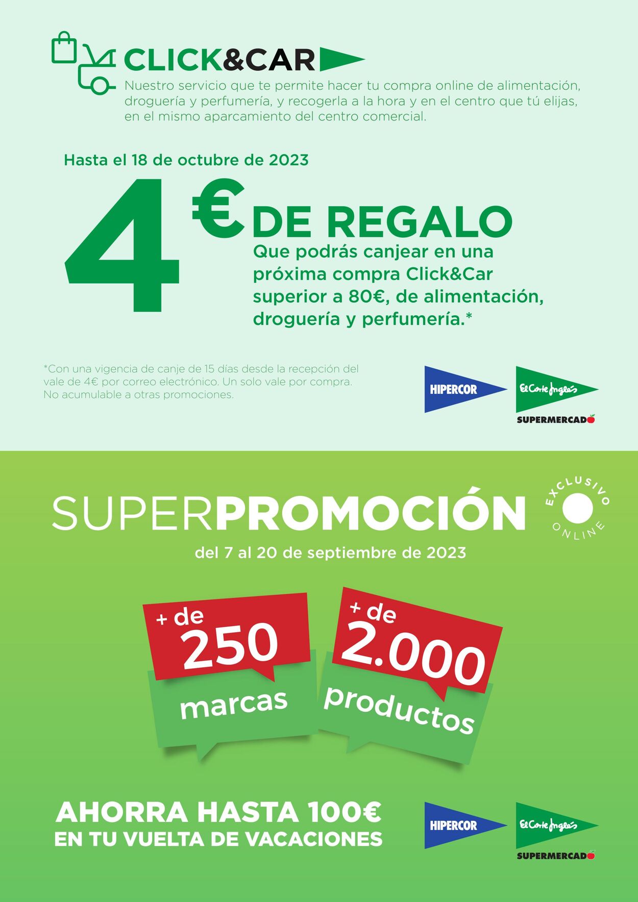 Folleto El Corte Inglés 07.09.2023 - 20.09.2023