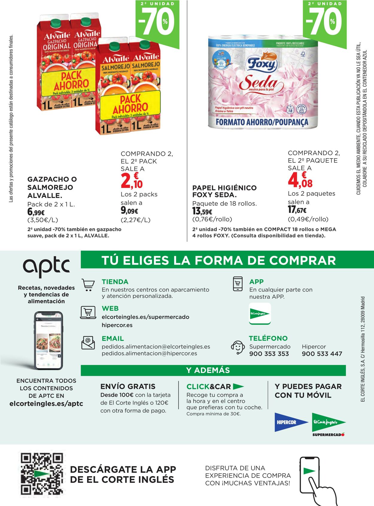 Folleto El Corte Inglés 27.07.2023 - 09.08.2023