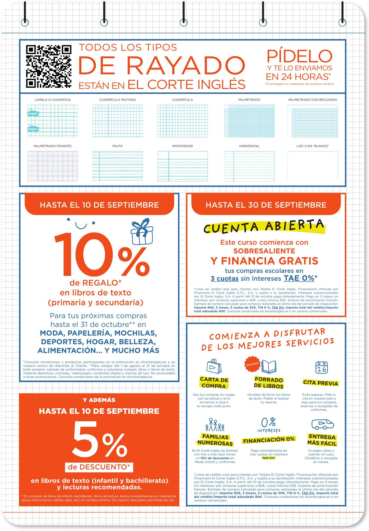 Folleto El Corte Inglés 24.08.2023 - 17.09.2023