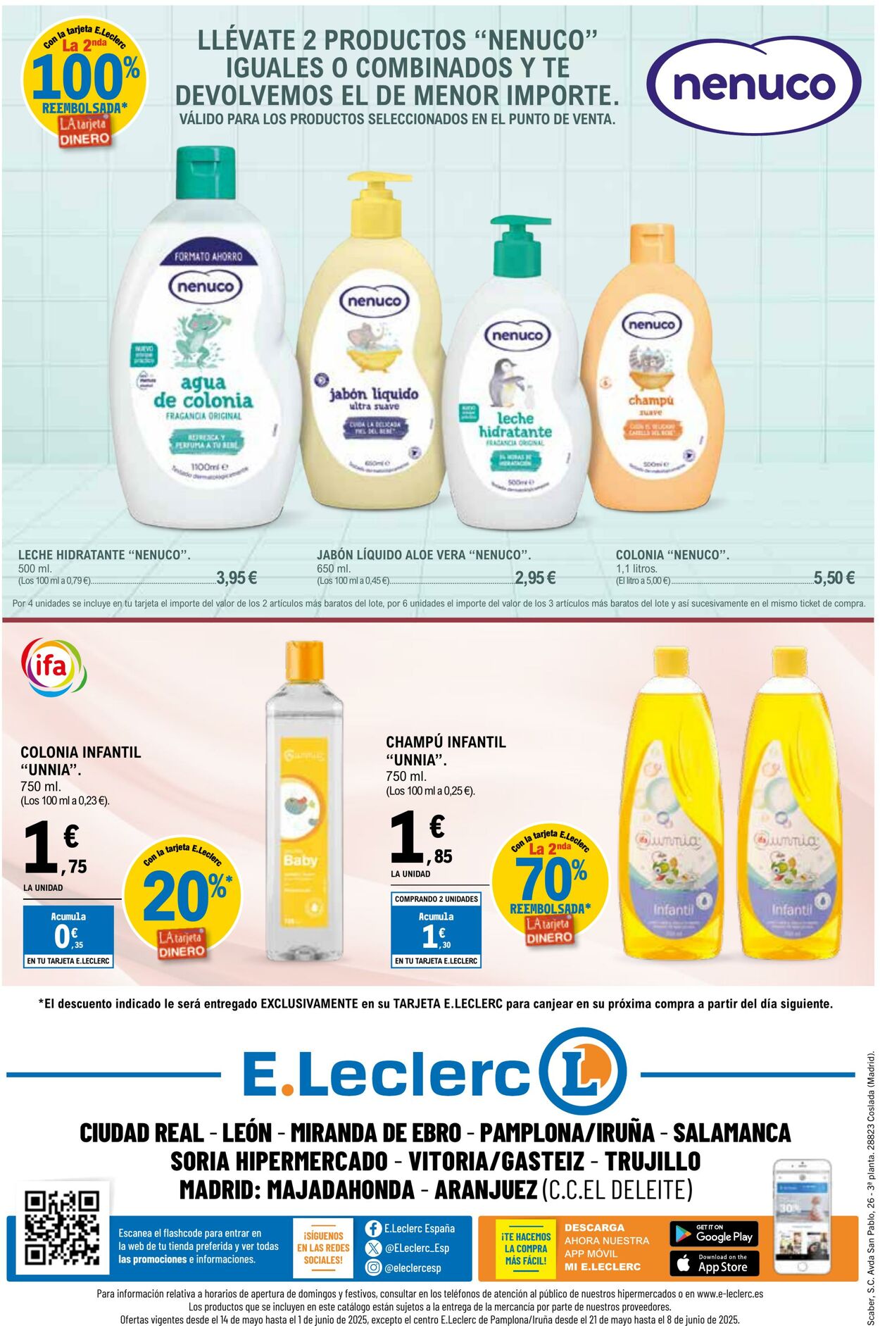 Folleto E.Leclerc 14.05.2025 - 01.06.2025