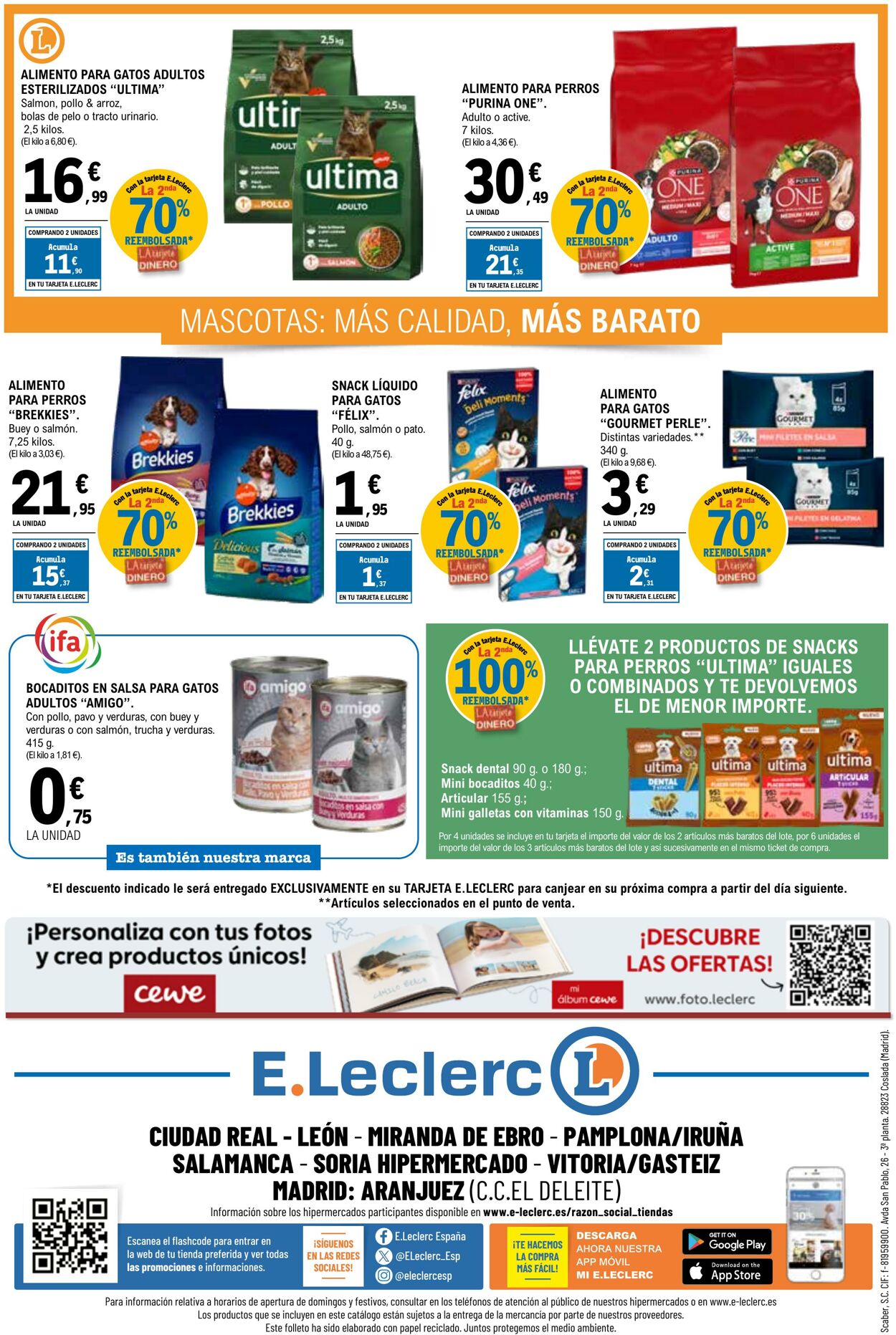 Folleto E.Leclerc 13.08.2025 - 24.08.2025