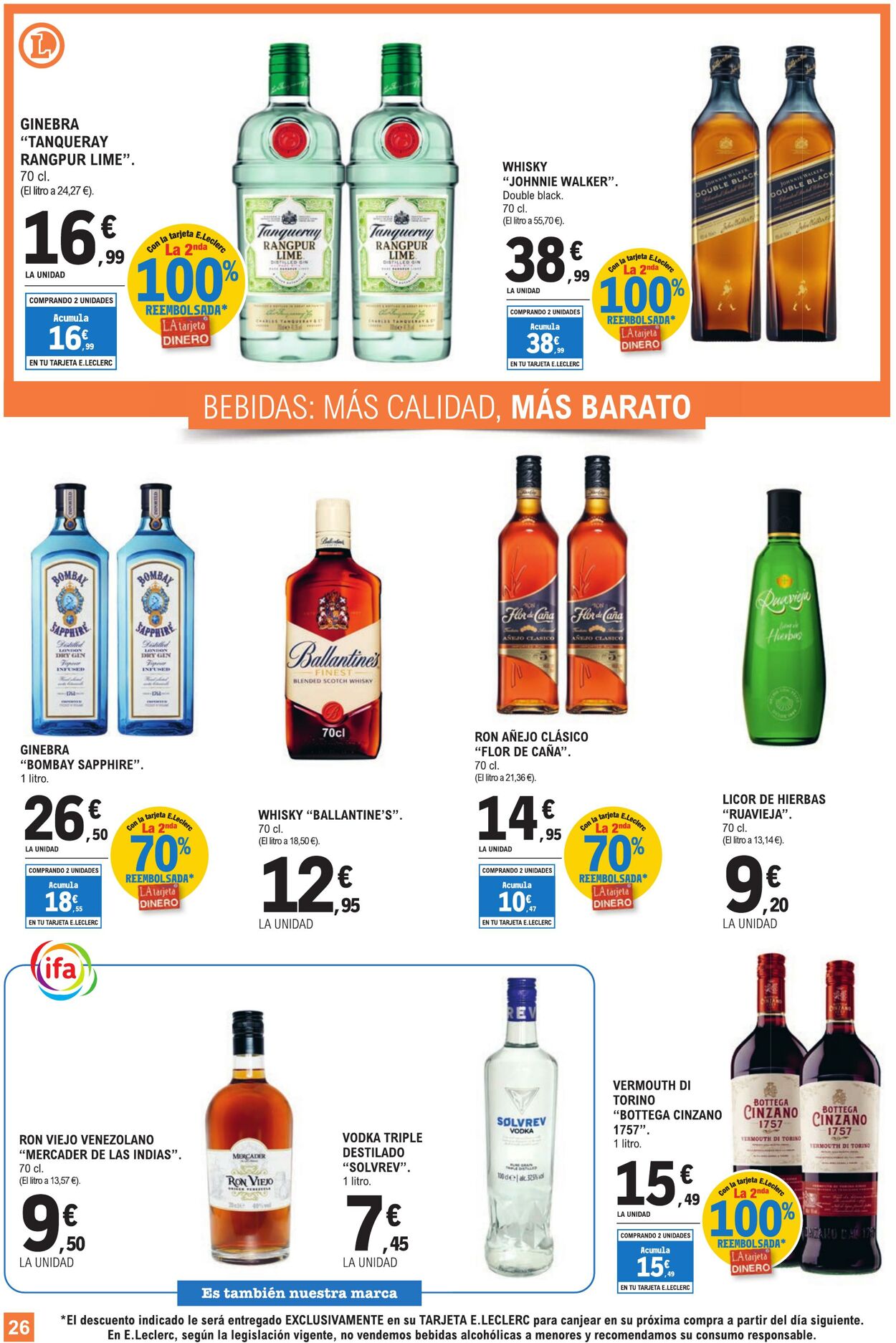 Folleto E.Leclerc 13.08.2025 - 24.08.2025