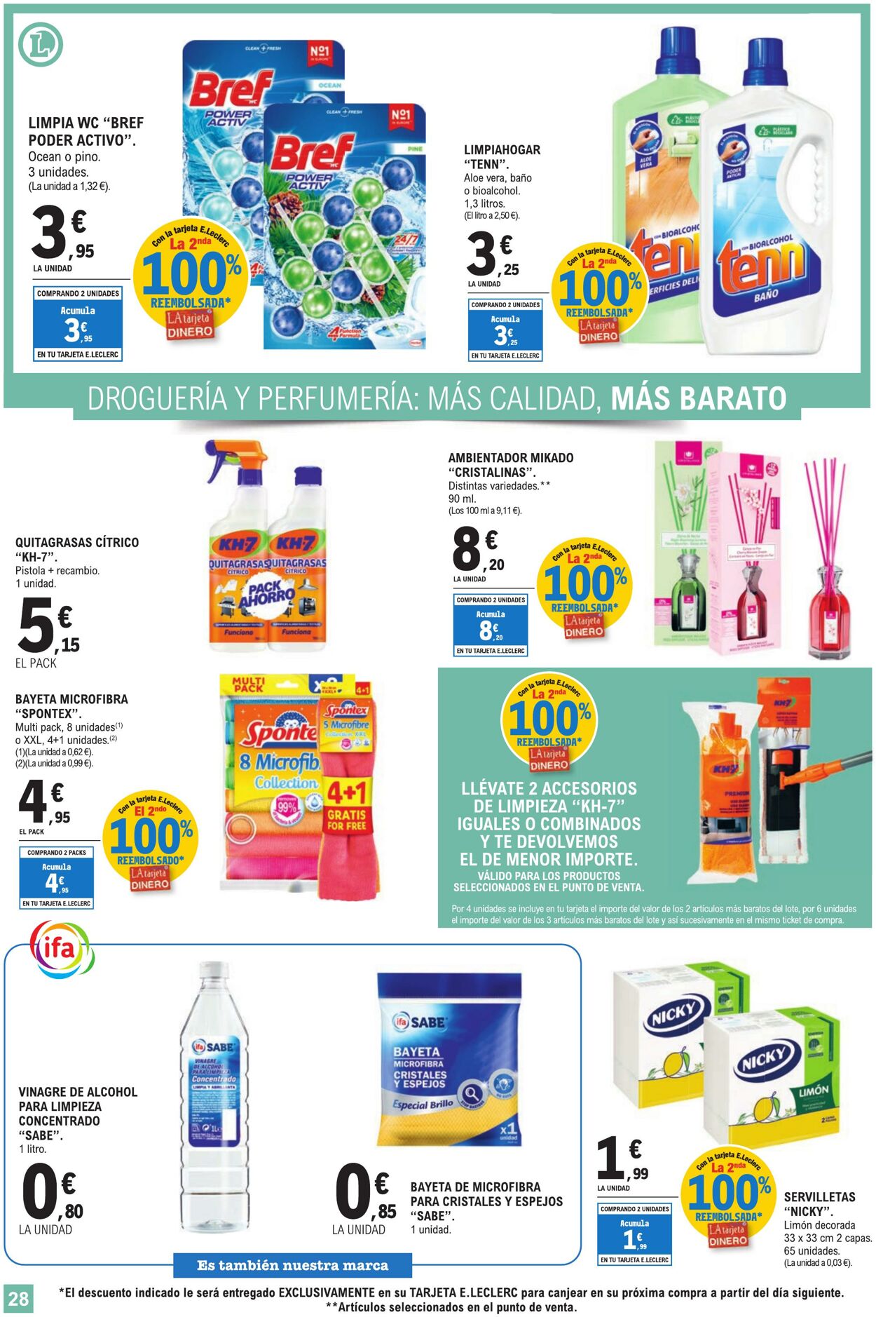 Folleto E.Leclerc 13.08.2025 - 24.08.2025