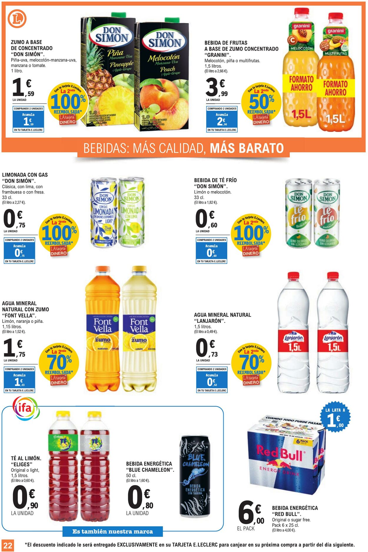 Folleto E.Leclerc 13.08.2025 - 24.08.2025