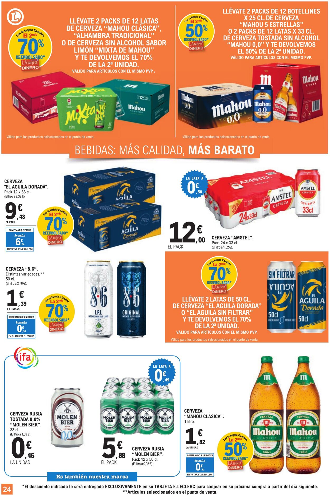 Folleto E.Leclerc 13.08.2025 - 24.08.2025