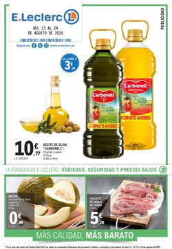 Folleto E.Leclerc 13.08.2025 - 24.08.2025