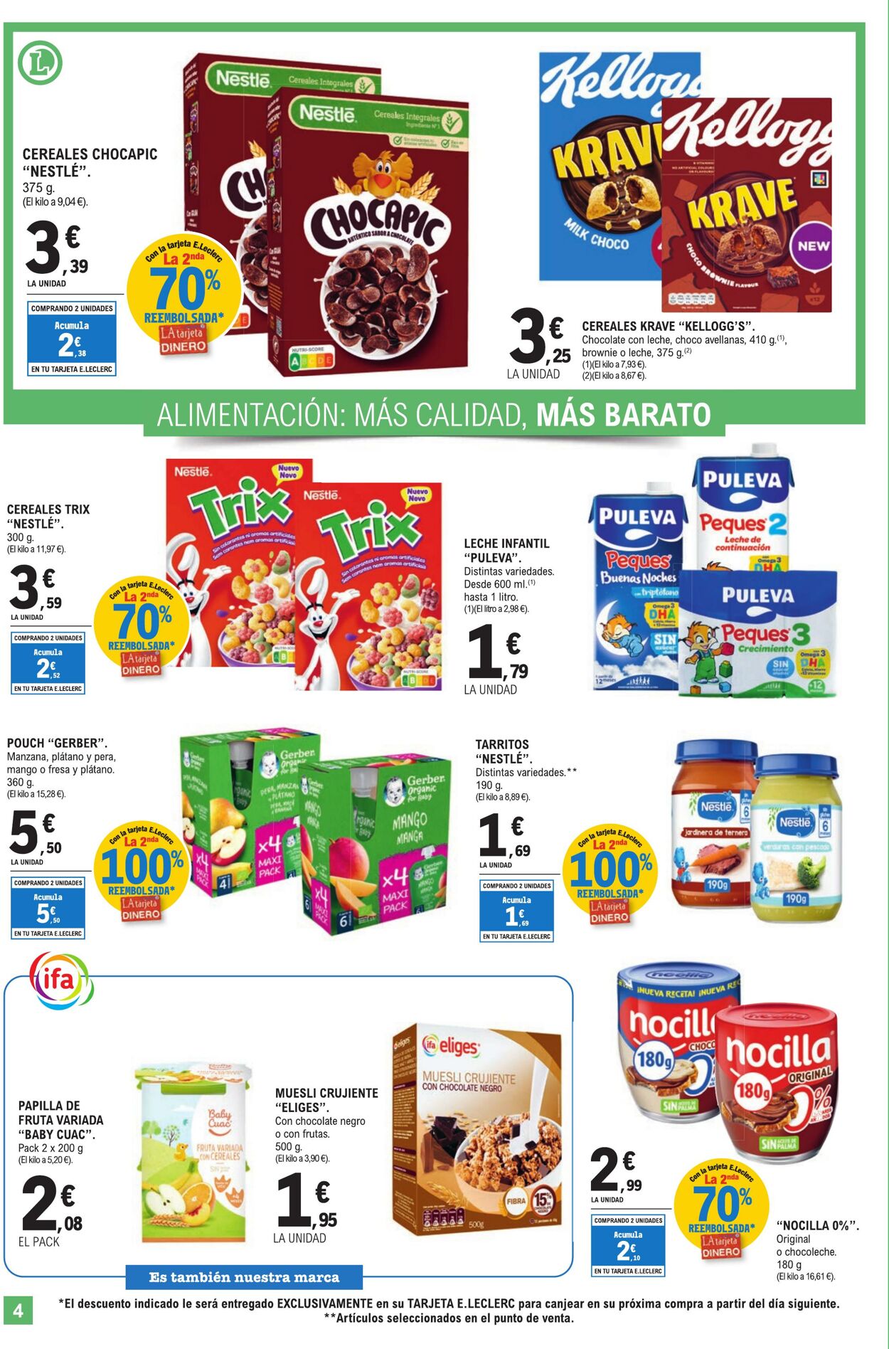Folleto E.Leclerc 30.07.2025 - 10.08.2025