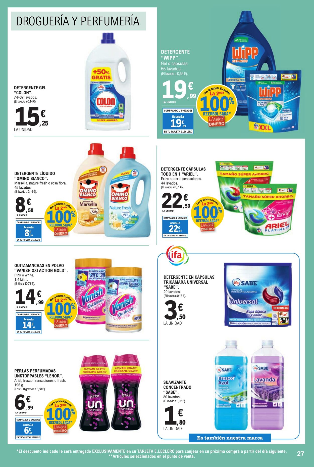 Folleto E.Leclerc 30.07.2025 - 10.08.2025