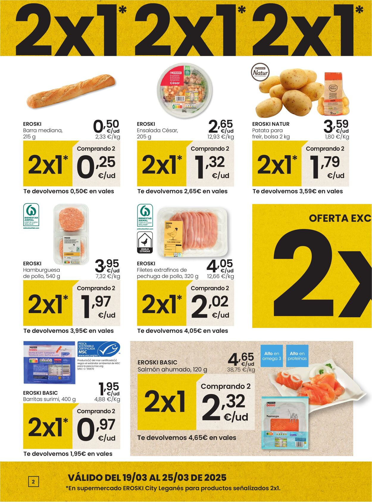 Folleto Eroski 19.03.2026 - 25.03.2026