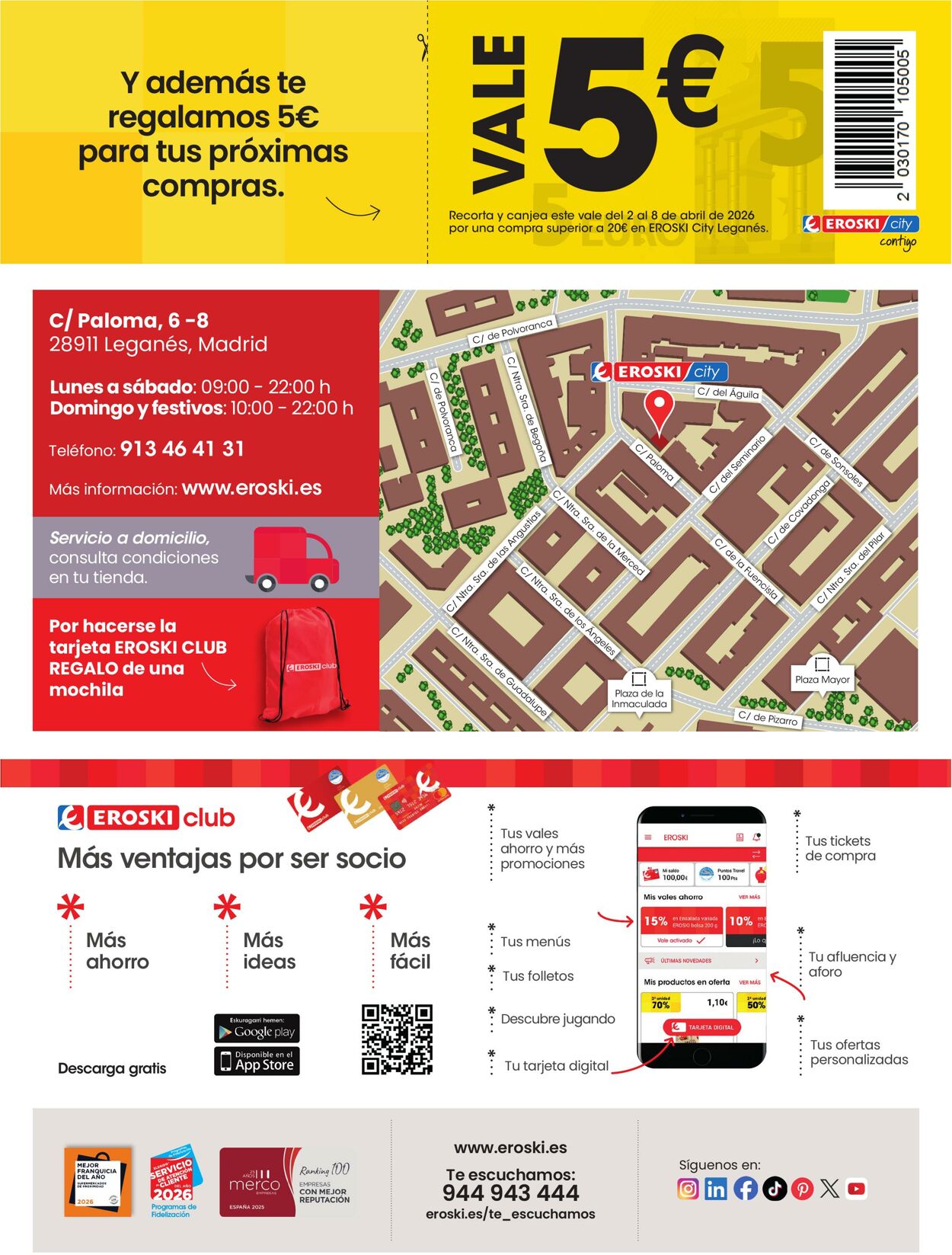 Folleto Eroski 19.03.2026 - 25.03.2026