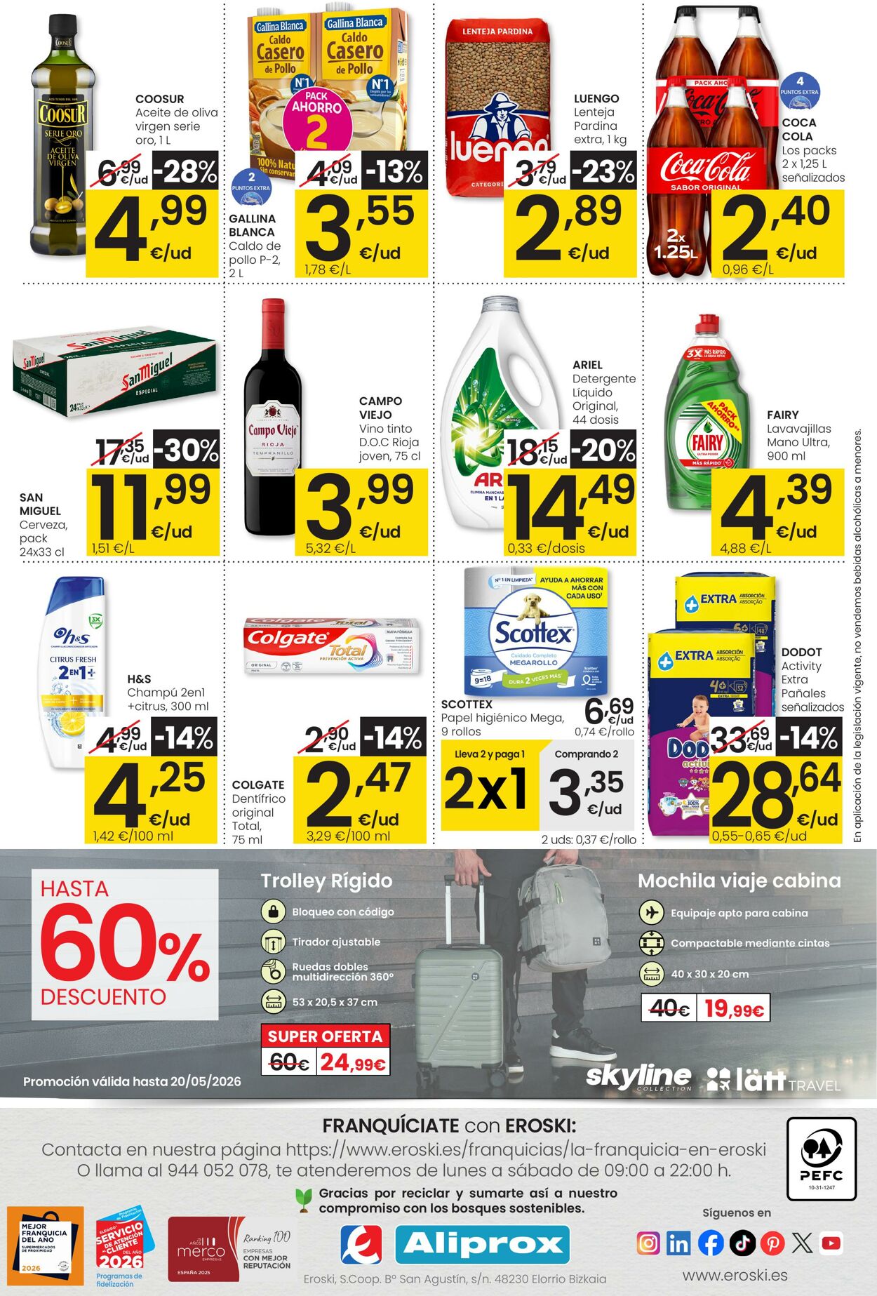 Folleto Eroski 26.02.2026 - 11.03.2026