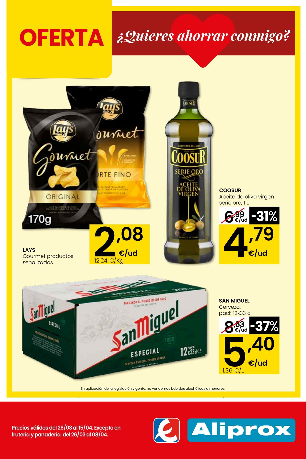Folleto Eroski 26.03.2026 - 15.04.2026