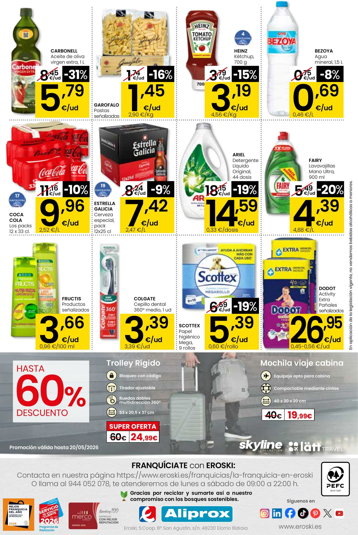 Folleto Eroski 26.03.2026 - 15.04.2026