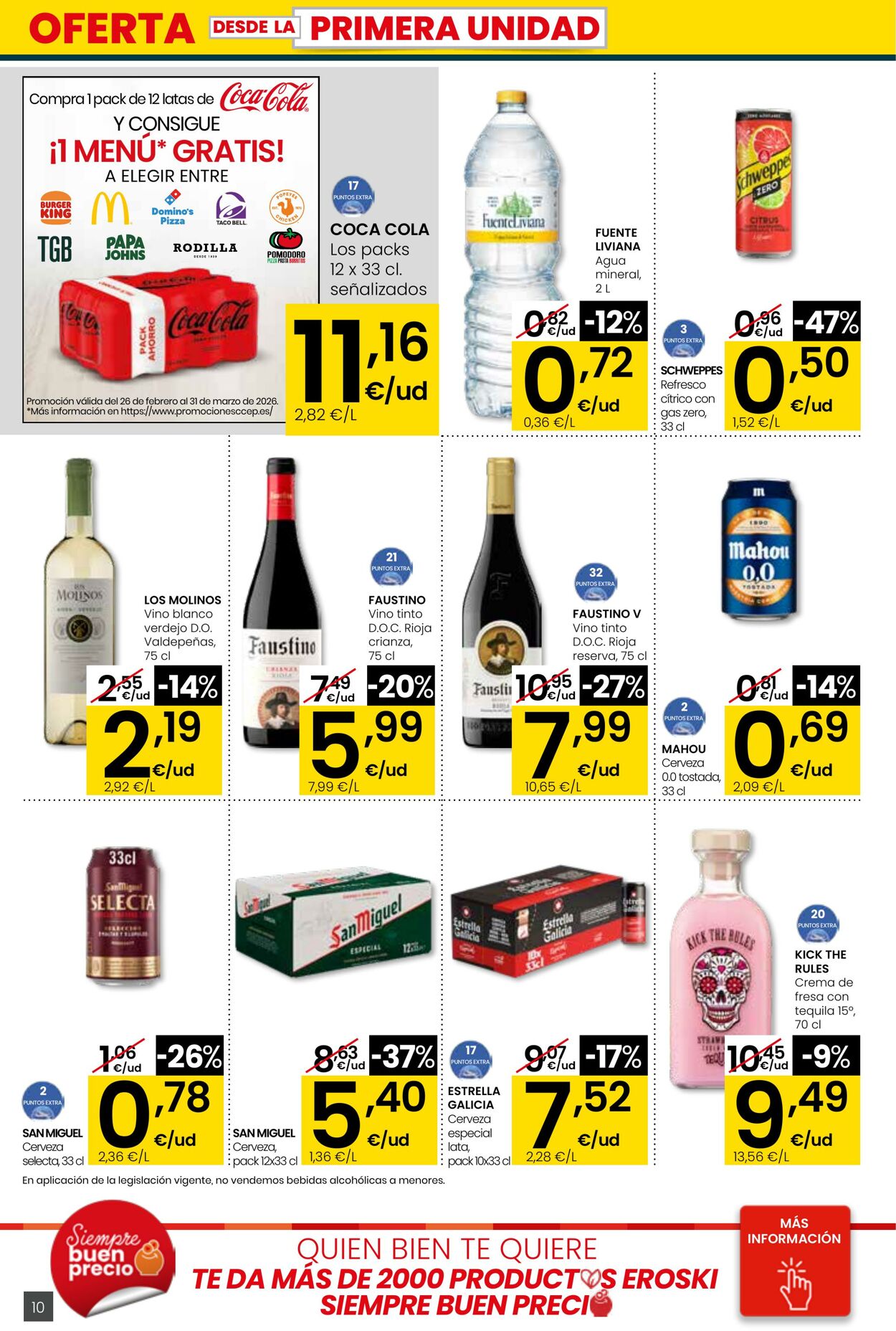 Folleto Eroski 12.03.2026 - 25.03.2026