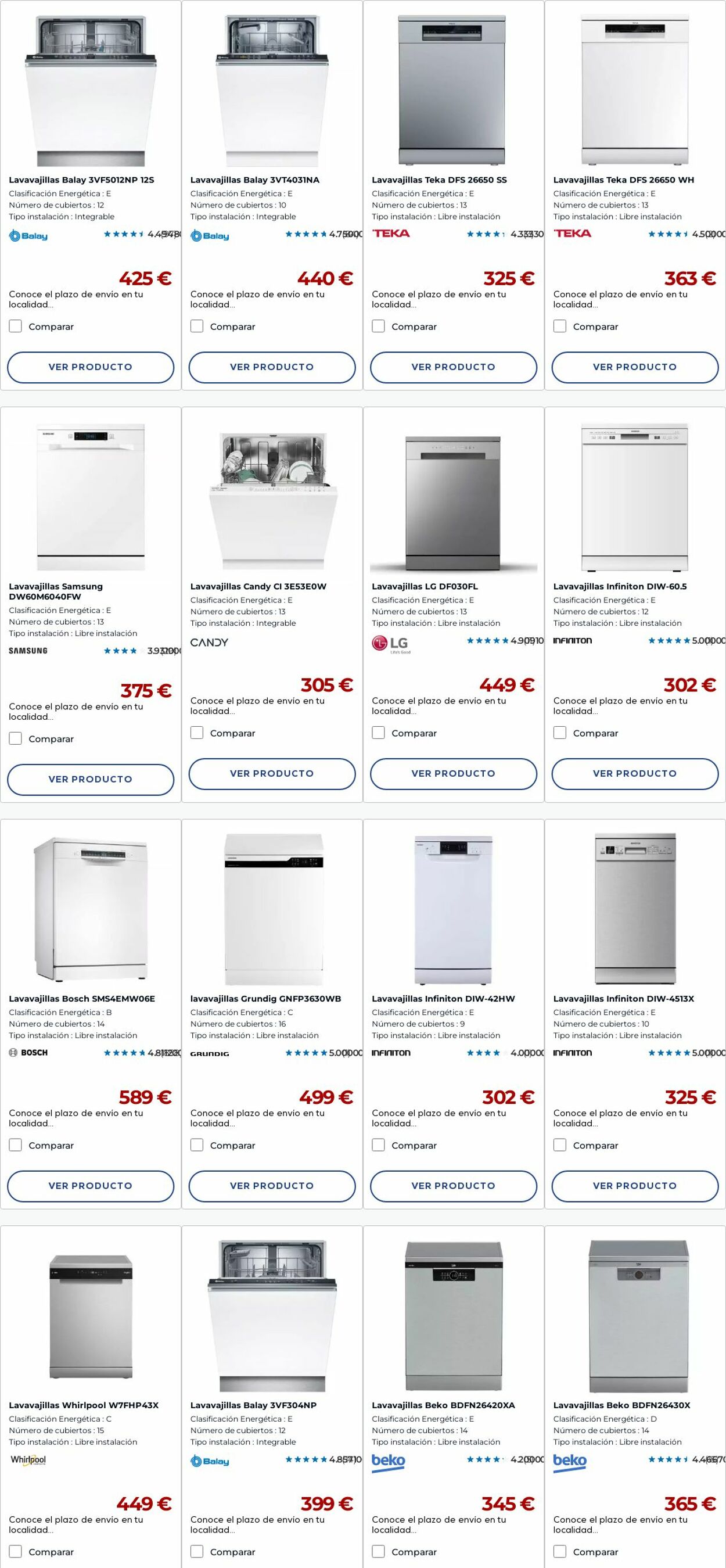 Folleto Euronics 18.08.2025 - 27.08.2025