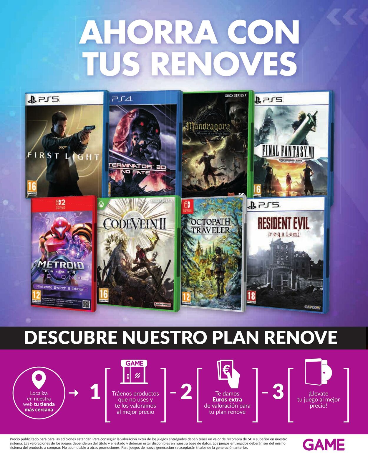 Folleto Game 08.12.2025 - 08.01.2026