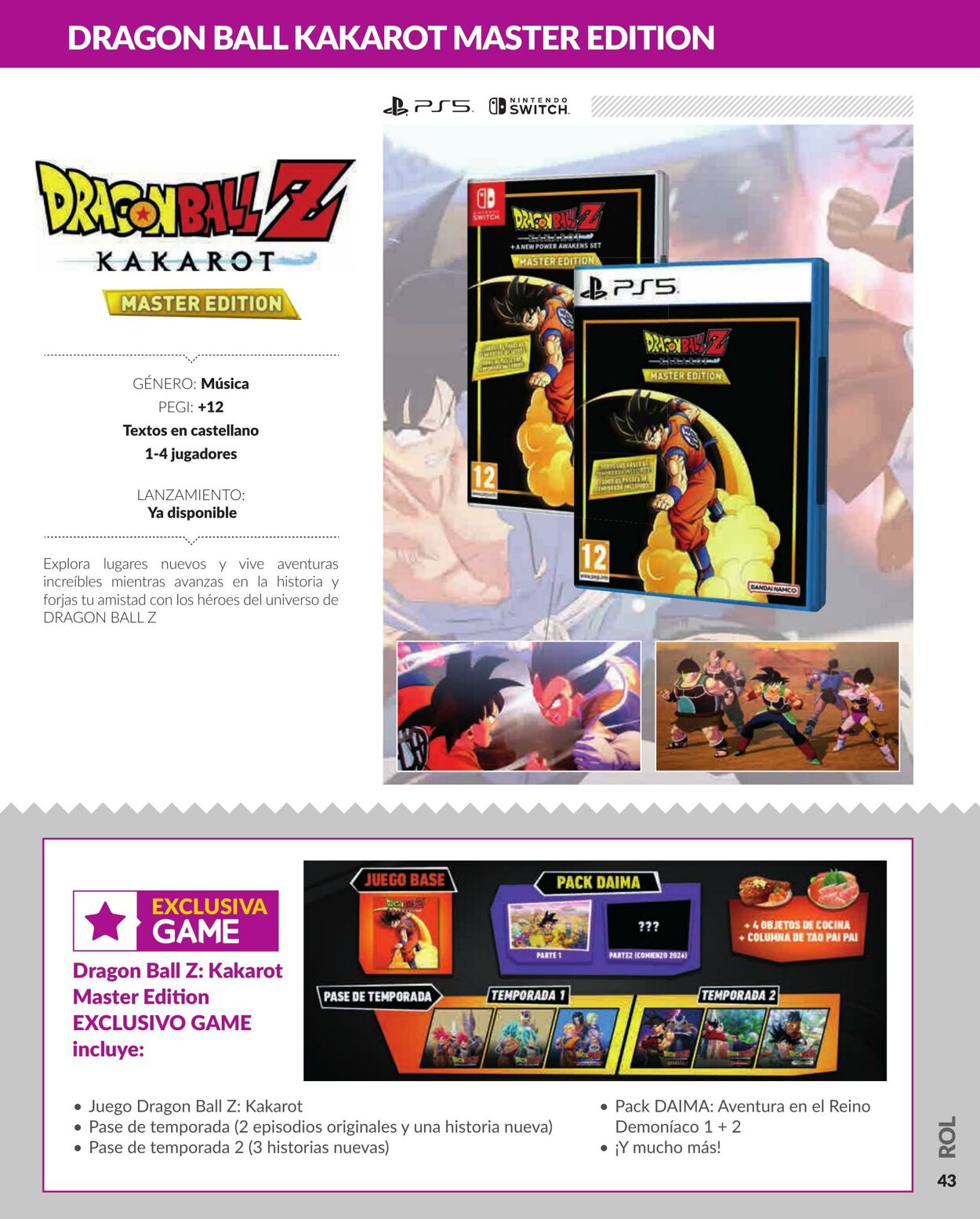 Folleto Game 08.12.2025 - 08.01.2026