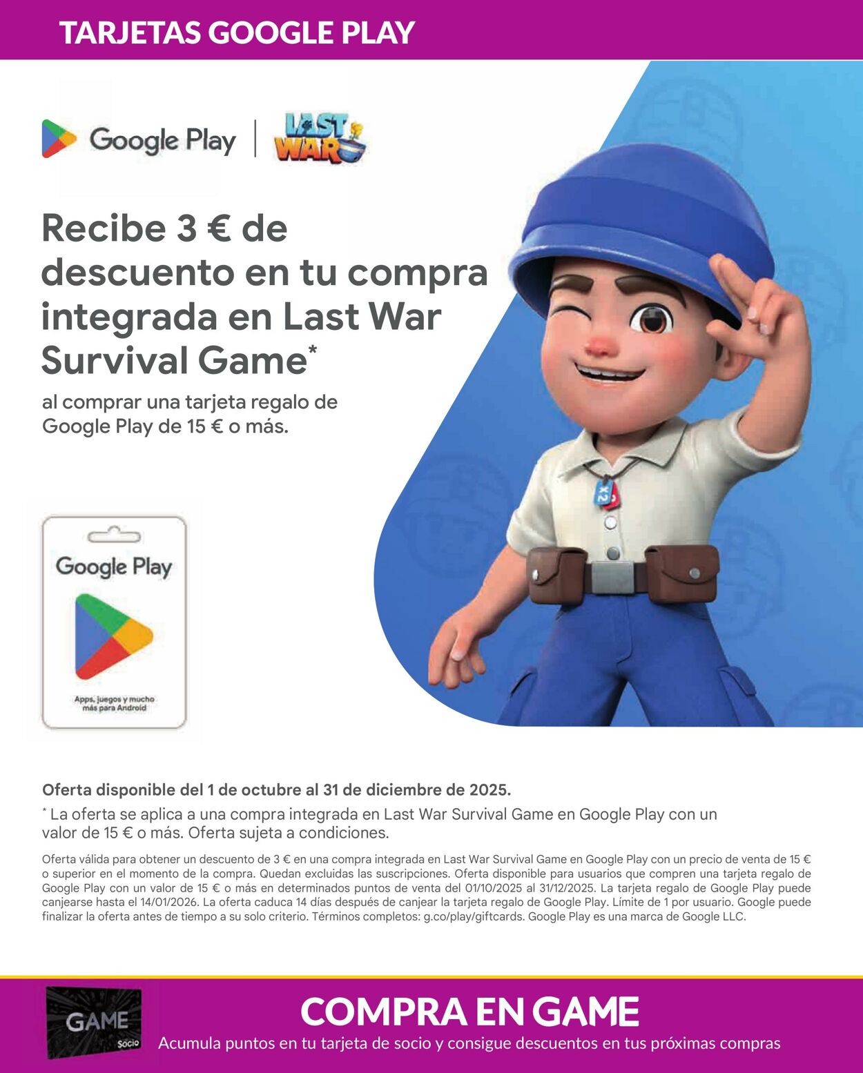 Folleto Game 08.12.2025 - 08.01.2026