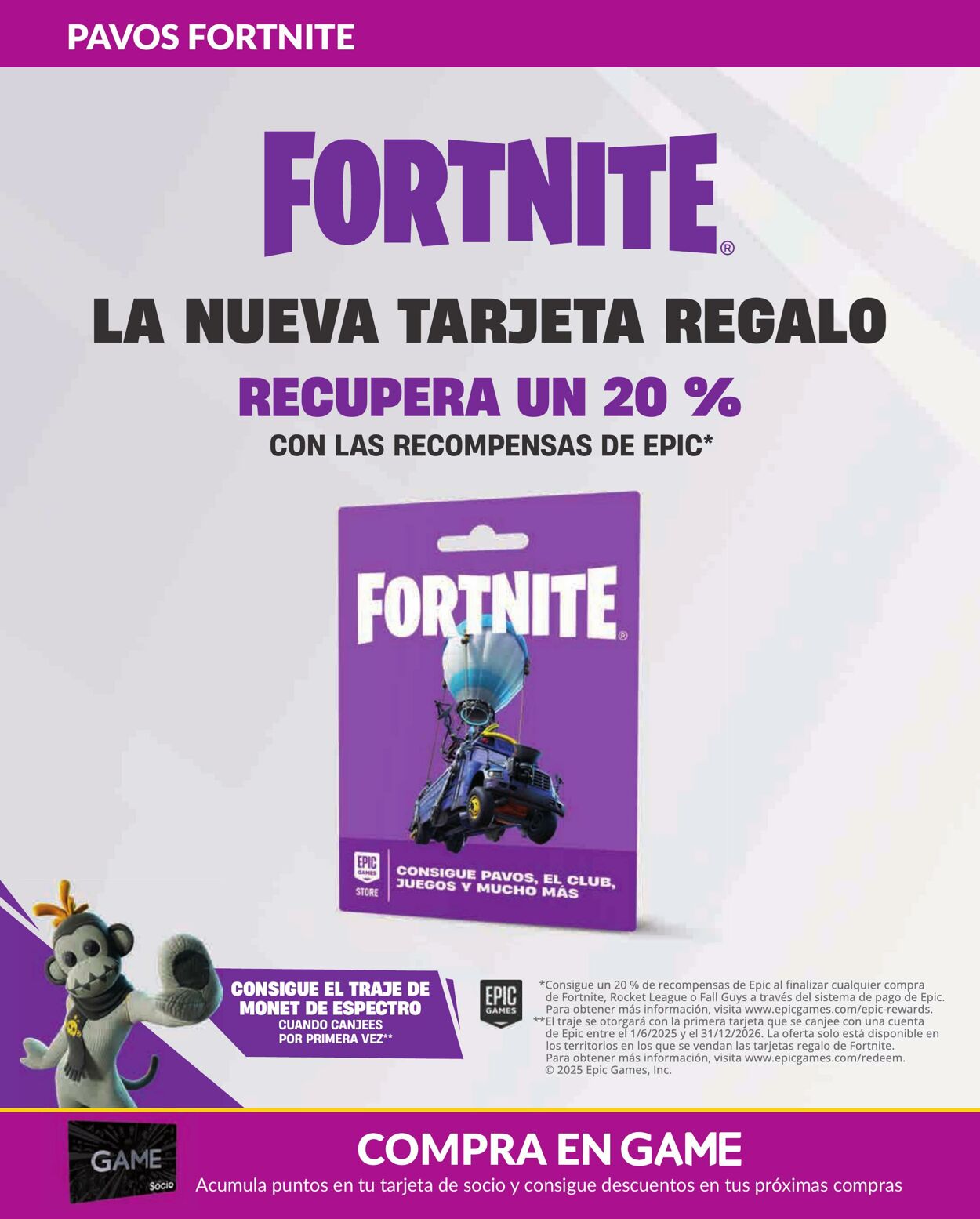 Folleto Game 08.12.2025 - 08.01.2026
