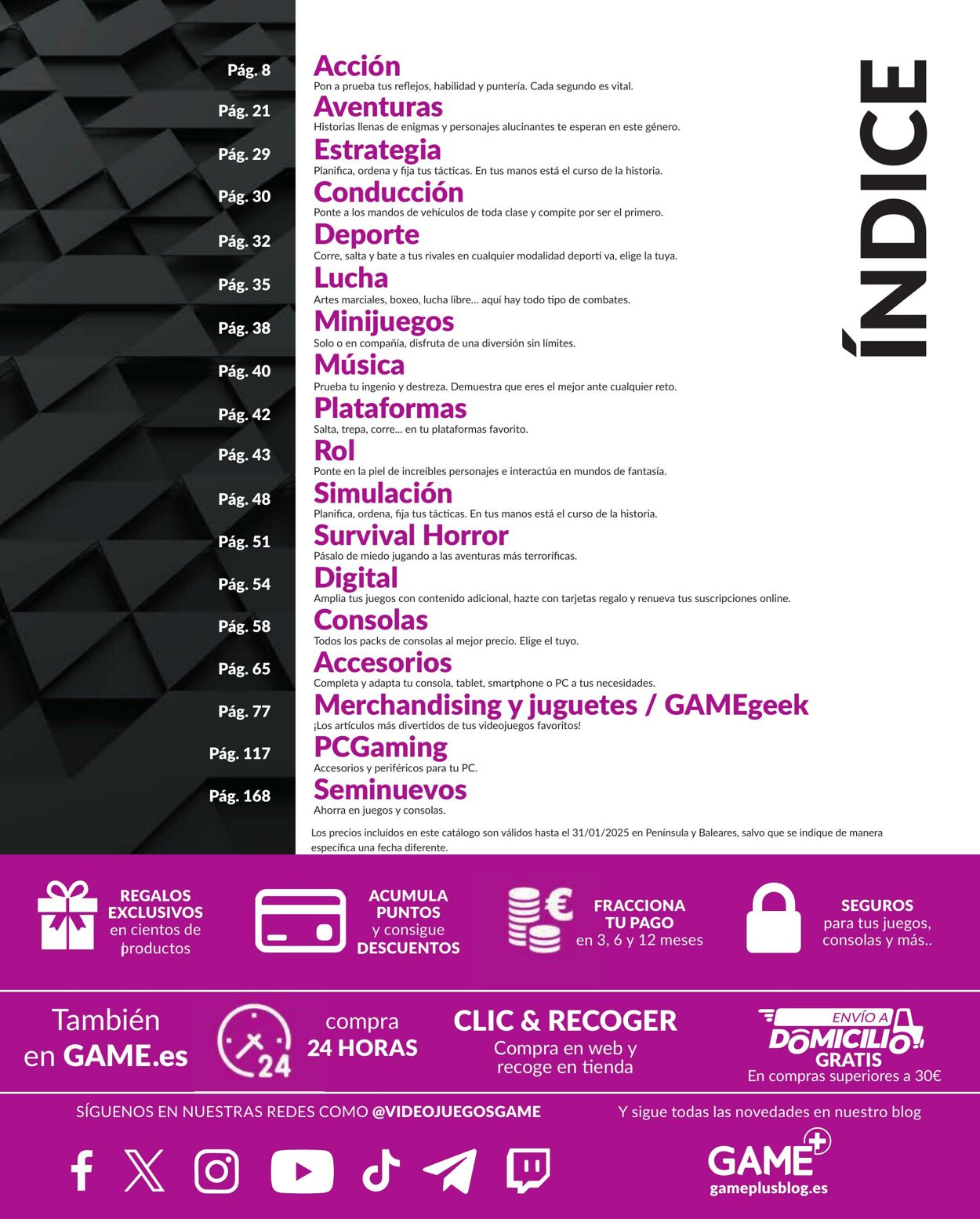 Folleto Game 08.12.2025 - 08.01.2026