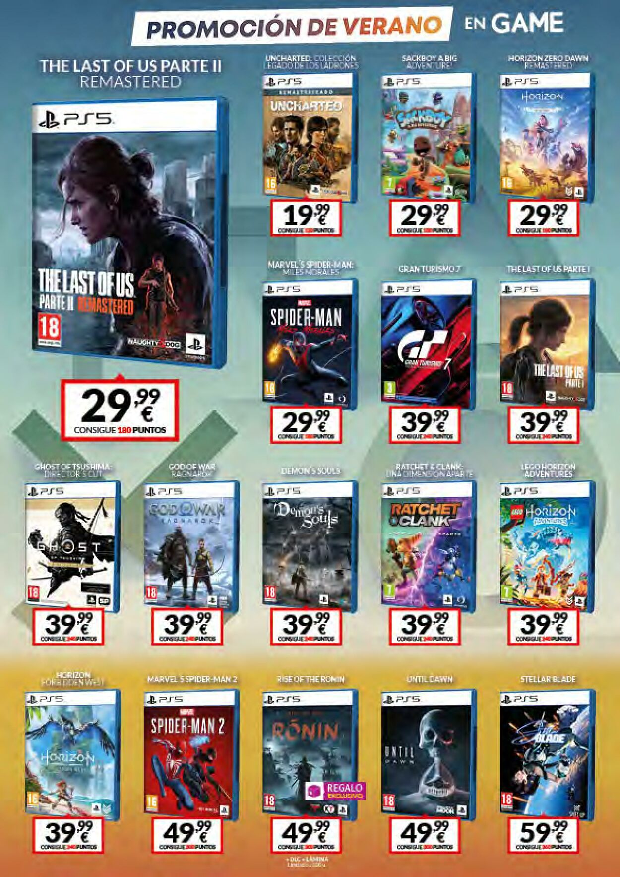 Folleto Game 25.07.2025 - 07.08.2025