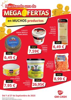 Folleto GM Cash 01.09.2025 - 27.09.2025