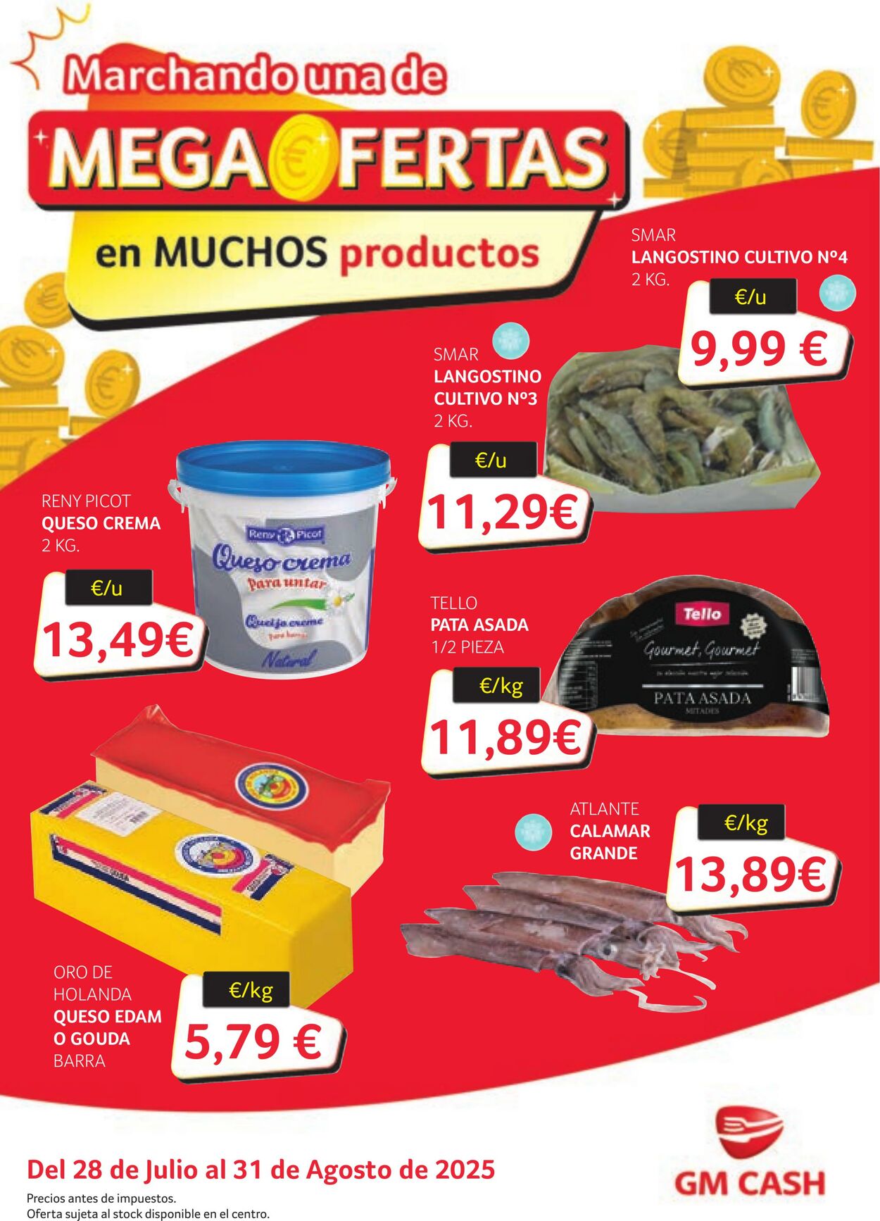 Folleto GM Cash 18.08.2025 - 31.08.2025