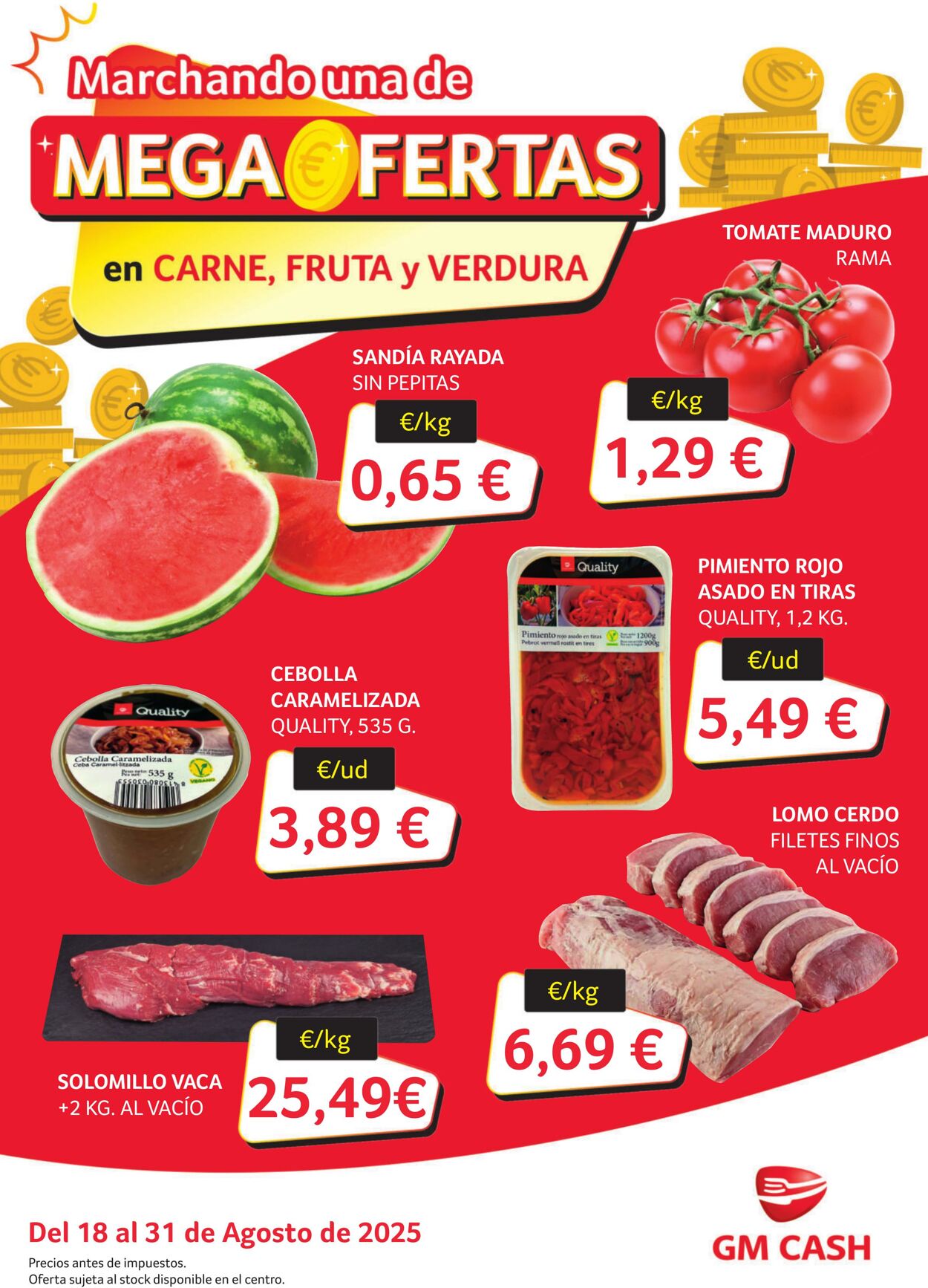Folleto GM Cash 18.08.2025 - 31.08.2025