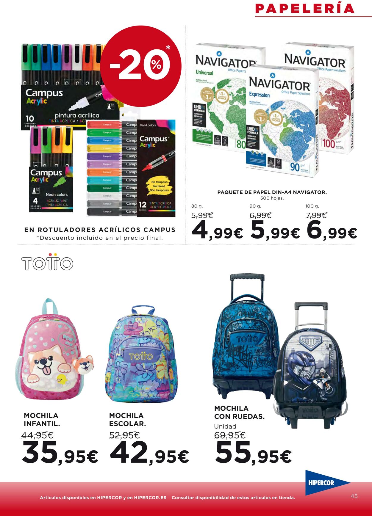 Folleto Hipercor 12.03.2026 - 20.03.2026