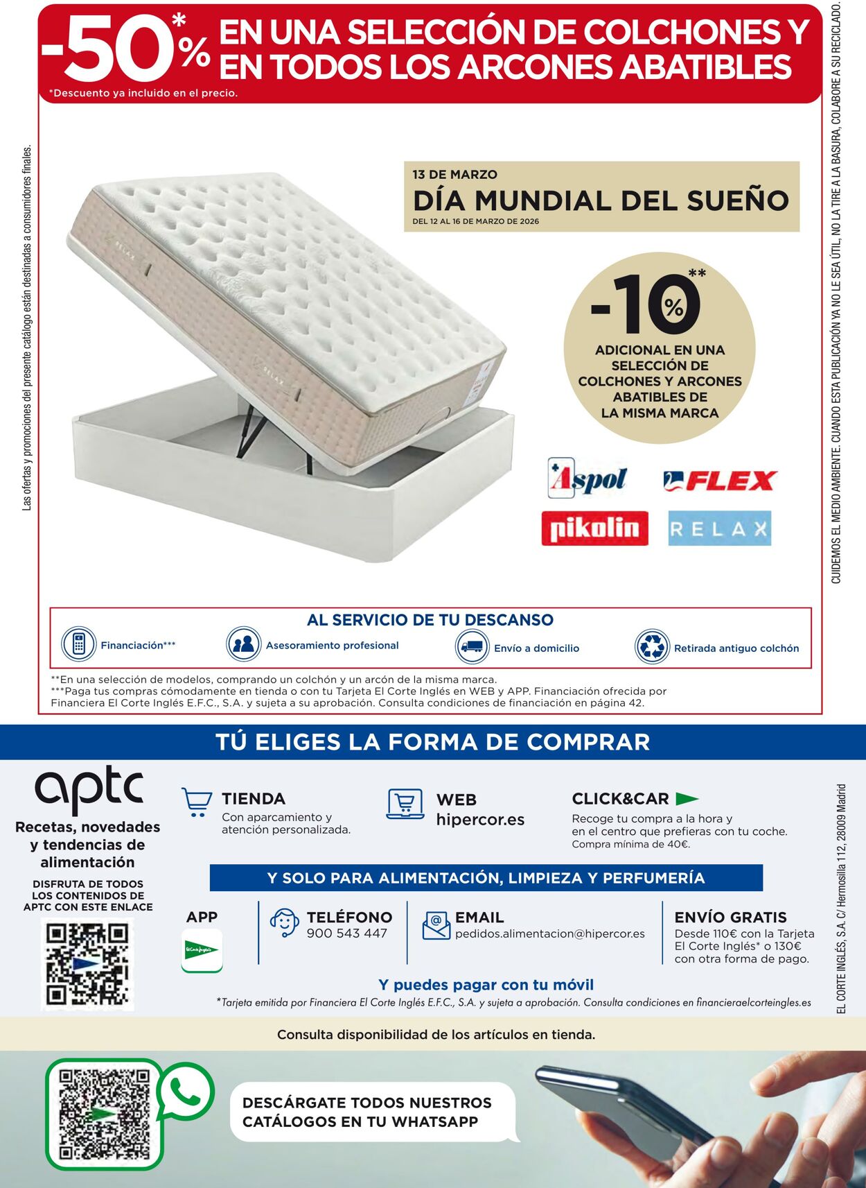 Folleto Hipercor 12.03.2026 - 20.03.2026