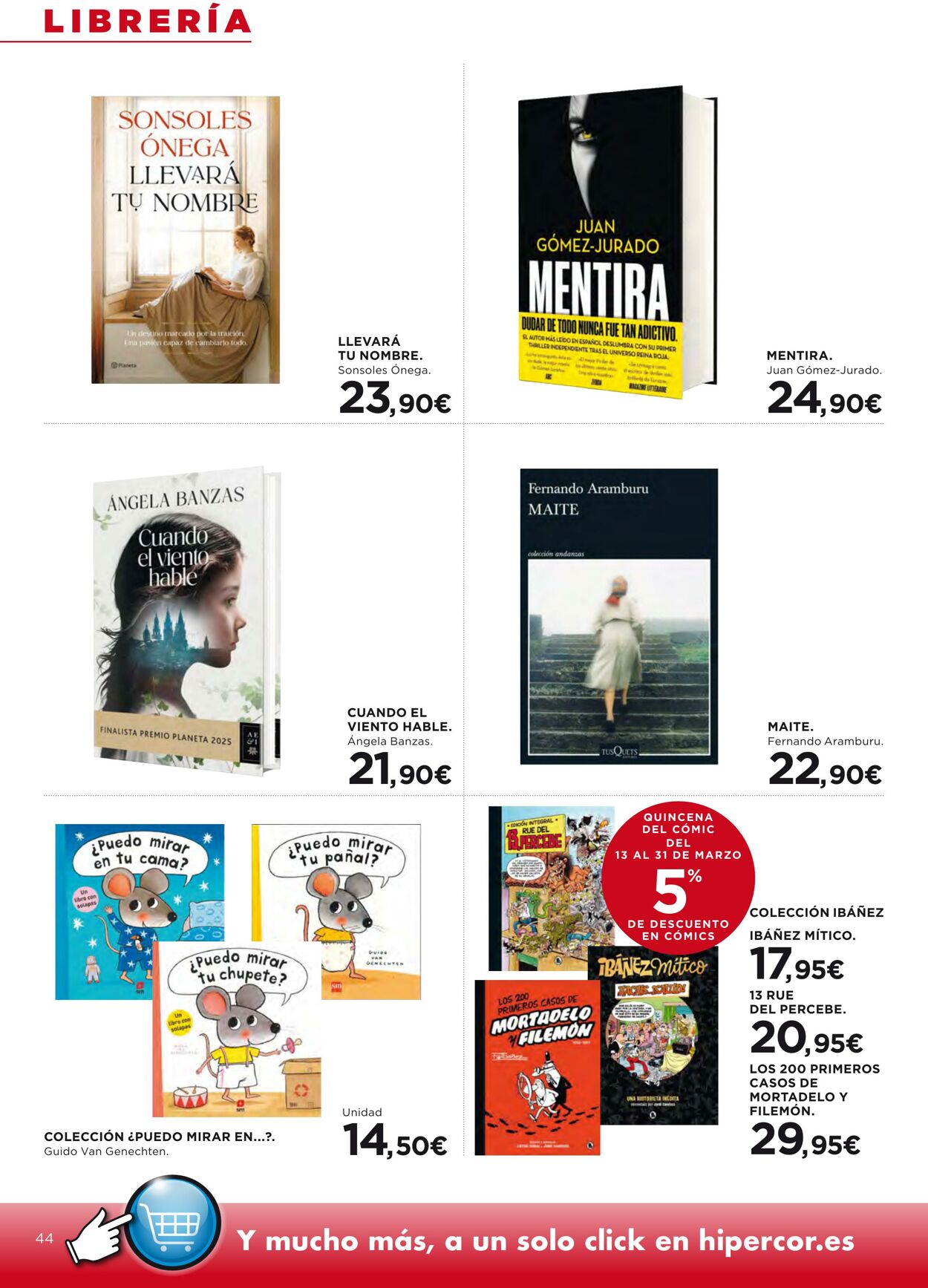 Folleto Hipercor 12.03.2026 - 20.03.2026