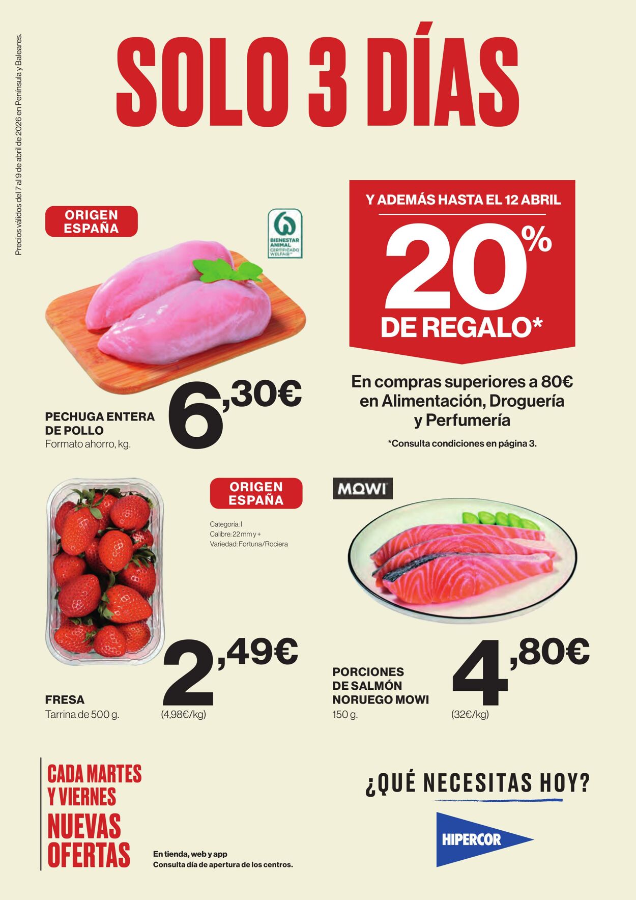 Folleto Hipercor 07.04.2026 - 15.04.2026