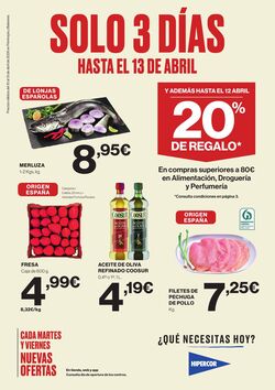 Folleto Hipercor 10.04.2026 - 18.04.2026